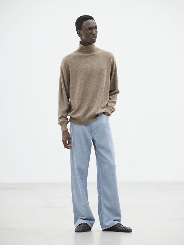BABY CASHMERE KNIT TURTLE - AURALEE Official Website