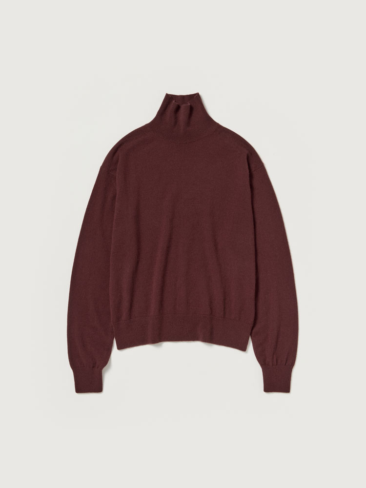 BABY CASHMERE KNIT TURTLE - AURALEE Official Website