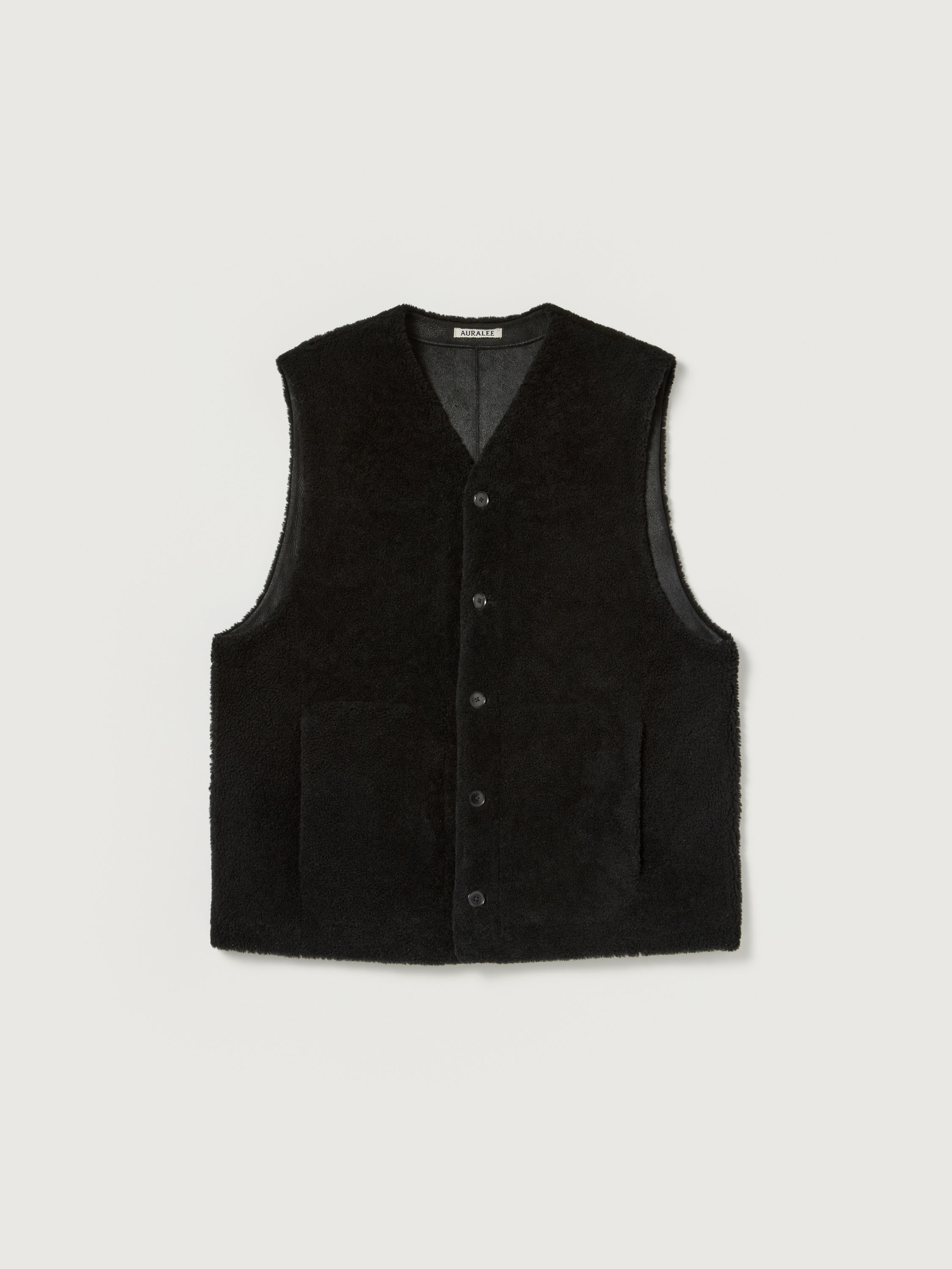 MERINO MOUTON VEST - AURALEE Official Website