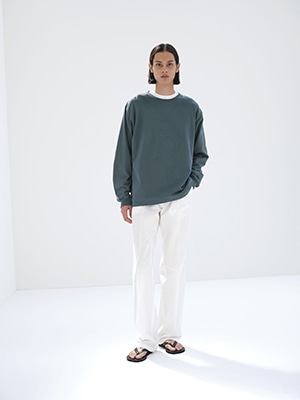 LUSTER PLAITING L/S TEE