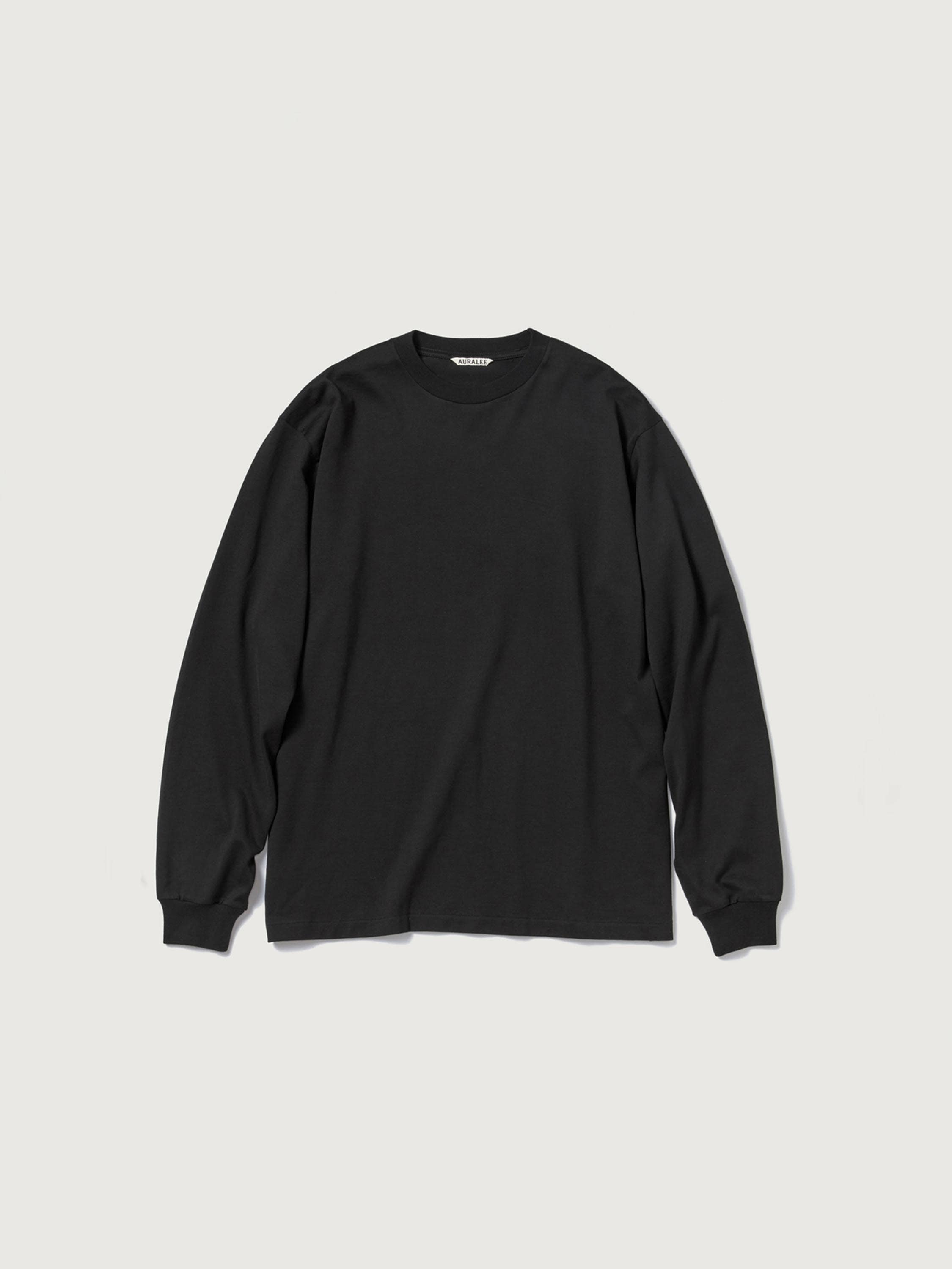 LUSTER PLAITING L/S TEE 詳細画像 BLACK 1