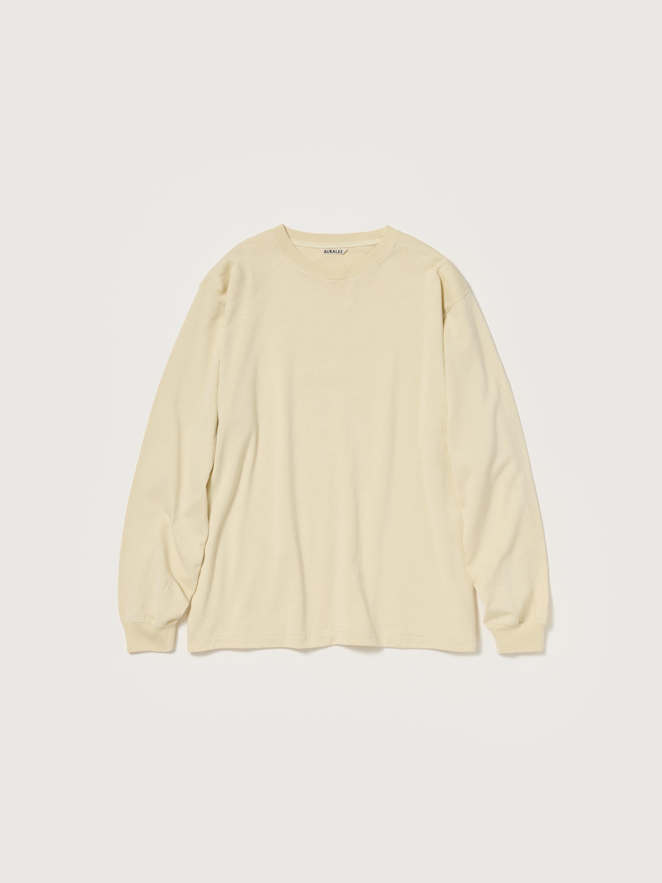 LUSTER PLAITING L/S TEE 詳細画像 IVORY BEIGE 1