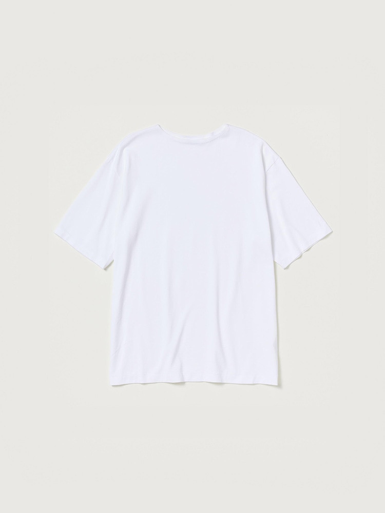 LUSTER PLAITING BOAT NECK TEE