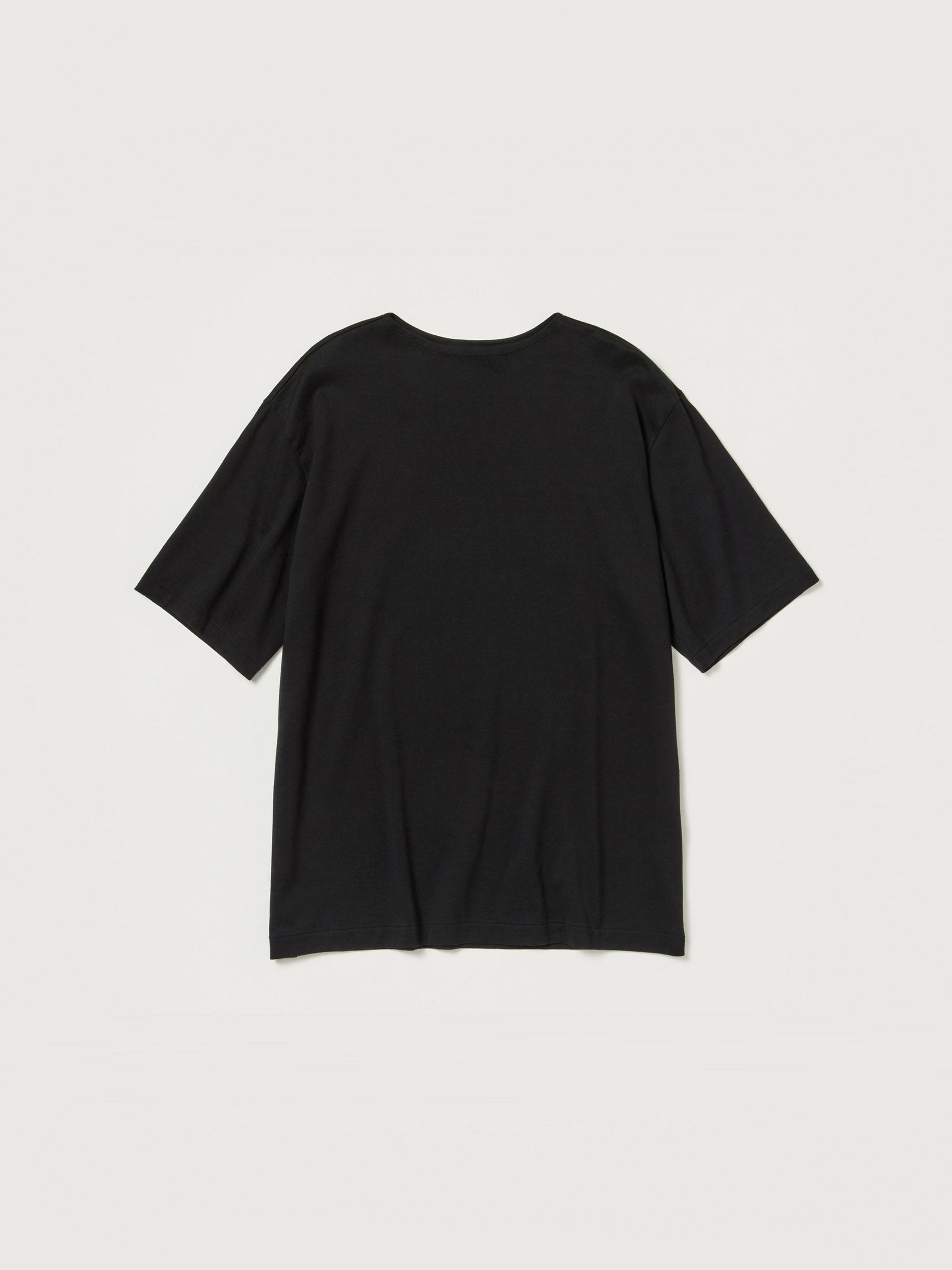 LUSTER PLAITING BOAT NECK TEE 詳細画像 BLACK 1