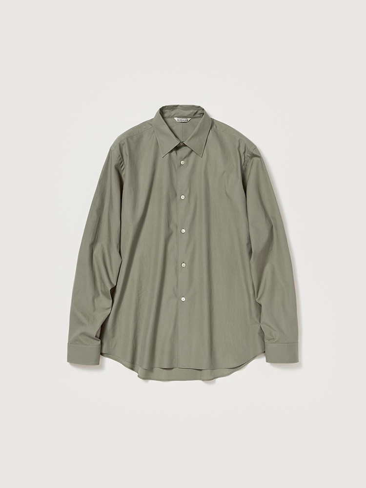 新品未使用AURALEE WASHED FINX TWILL SHIRT 1 WASHED FINX TWILL SHIRT - AURALEE Official Website