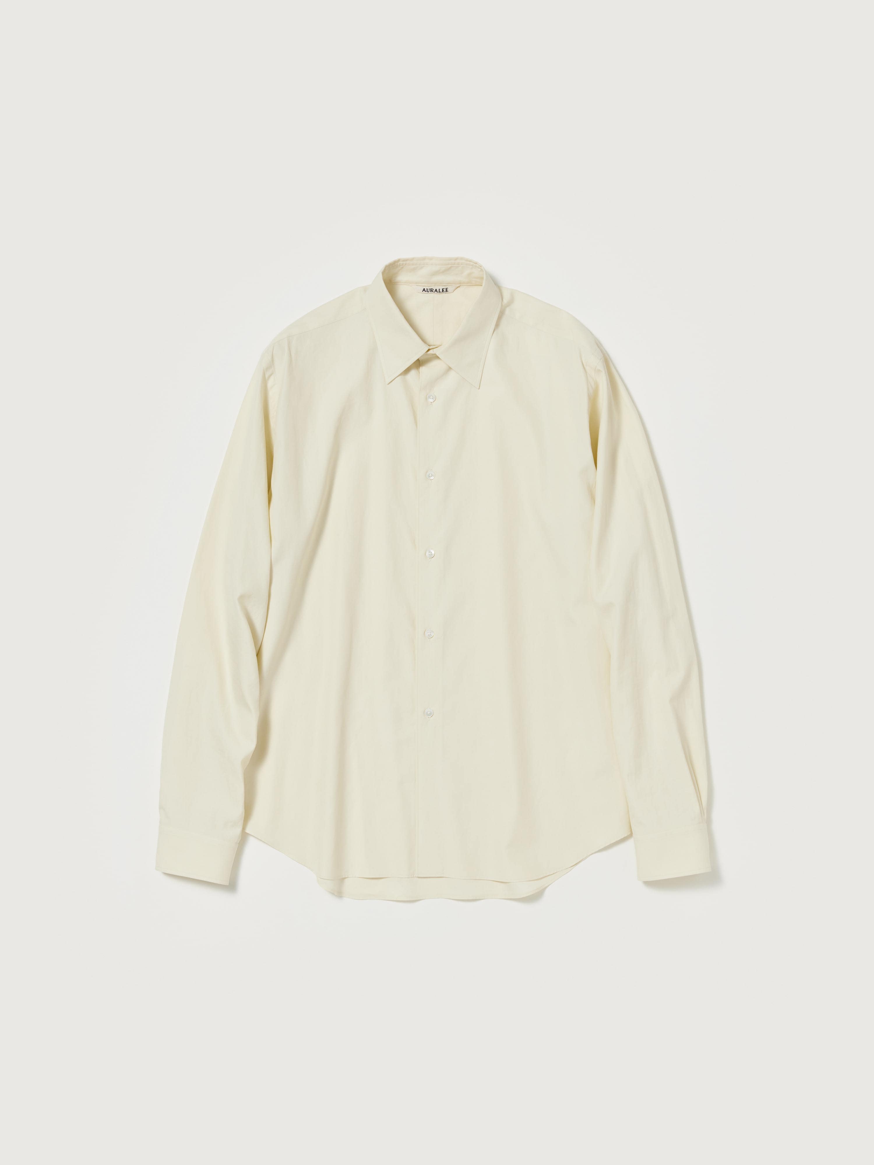 WASHED FINX TWILL SHIRT 詳細画像 VANILLA 4