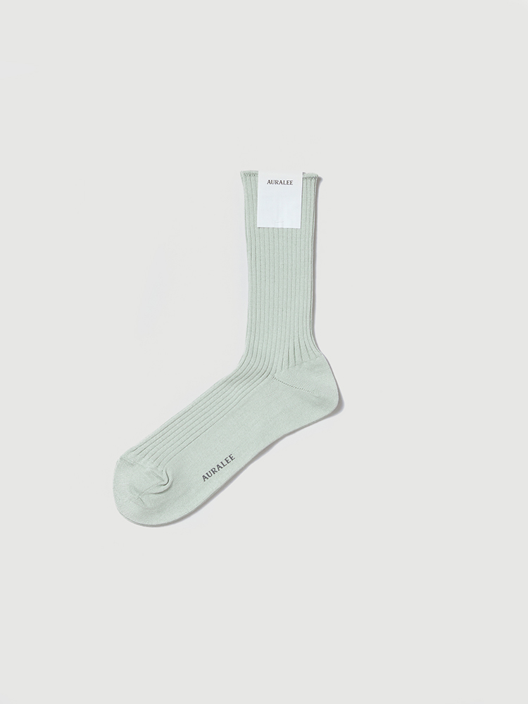 GIZA HIGH GAUGE SOCKS - AURALEE Official Website