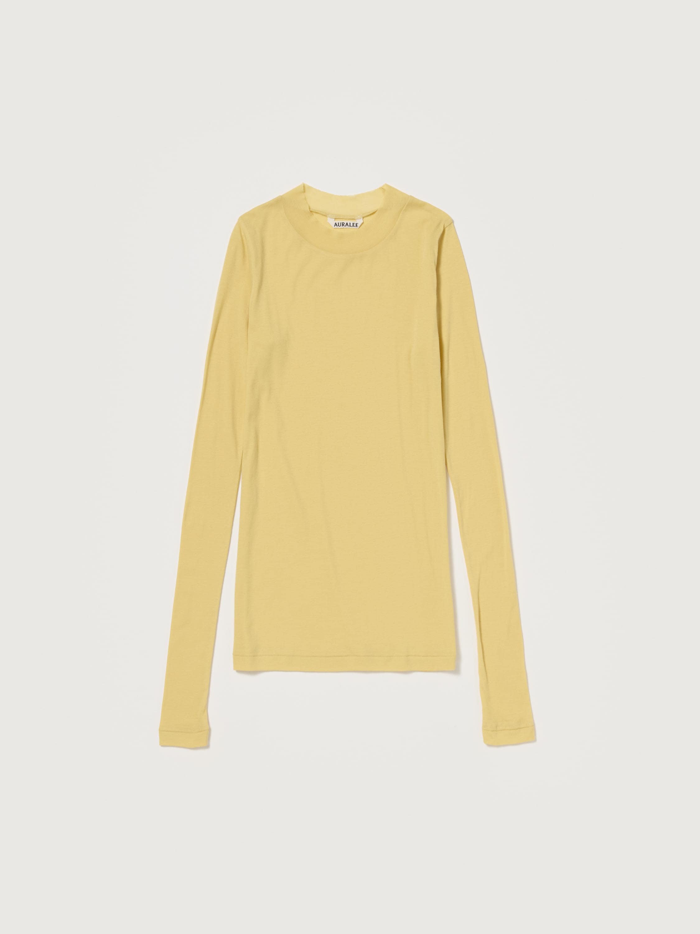 SUPER HIGH GAUGE SHEER RIB L/S TEE 詳細画像 MUSTARD 1