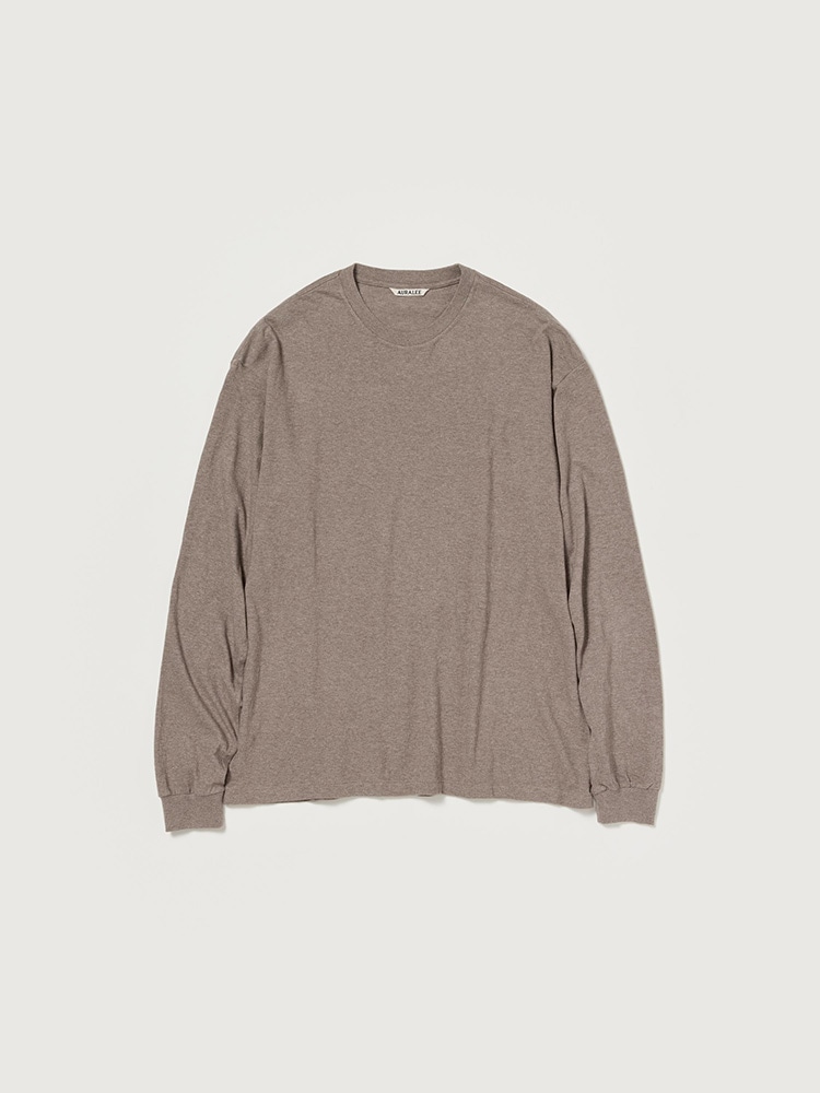 SEAMLESS L/S TEE - AURALEE Official Website