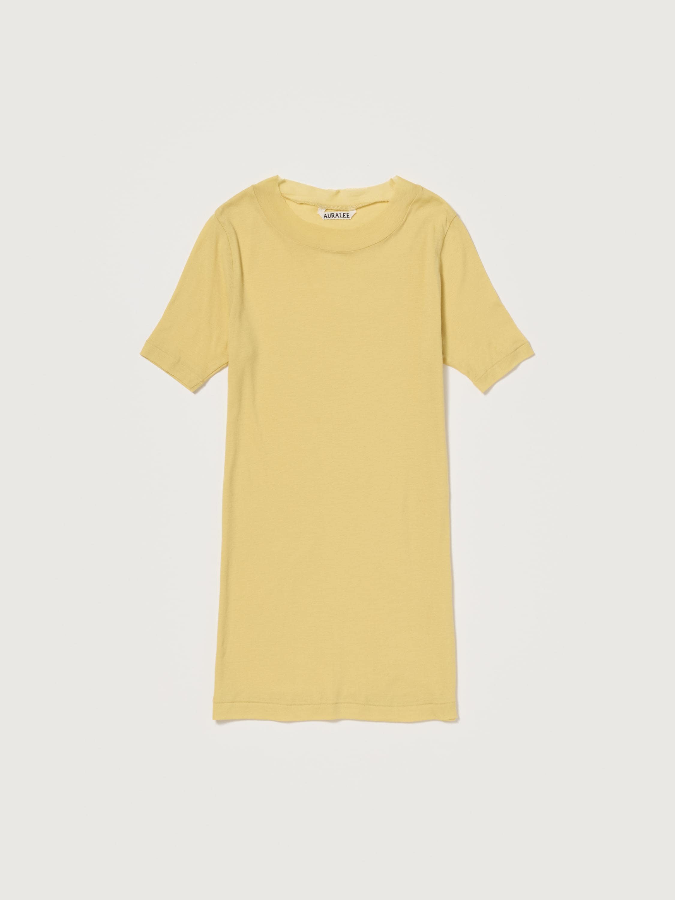 SUPER HIGH GAUGE SHEER RIB TEE 詳細画像 MUSTARD 1