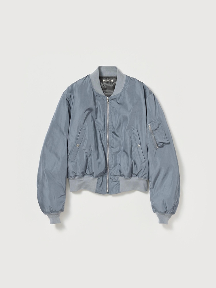 HIGH DENSITY SILK TWILL FLIGHT BLOUSON