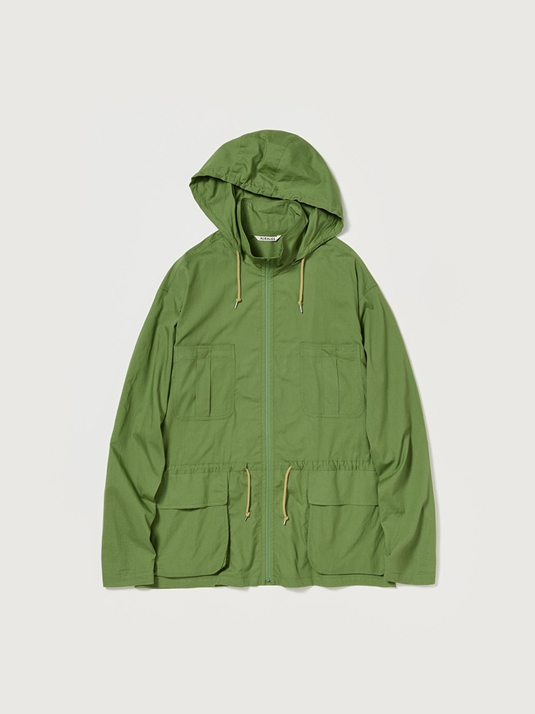 ジャケット・アウター AURALEE COTTON POLYESTER CLOTH HOOD COAT SUPER FINE COTTON LAWN HOODED BLOUSON - AURALEE Official Website