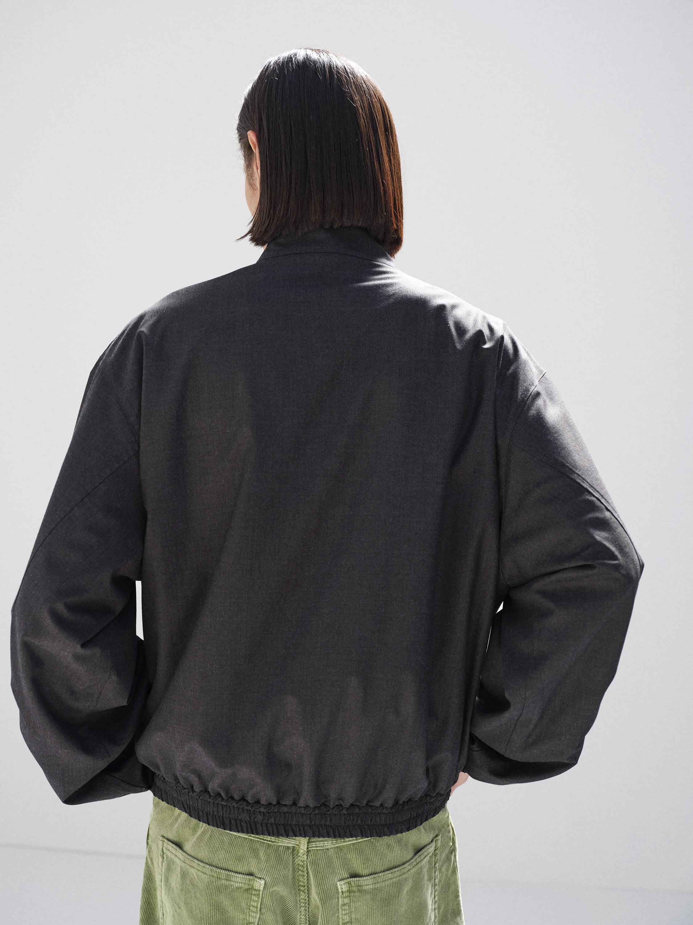 ULTRA FINE TROPICAL WOOL ZIP BLOUSON - AURALEE Official Website