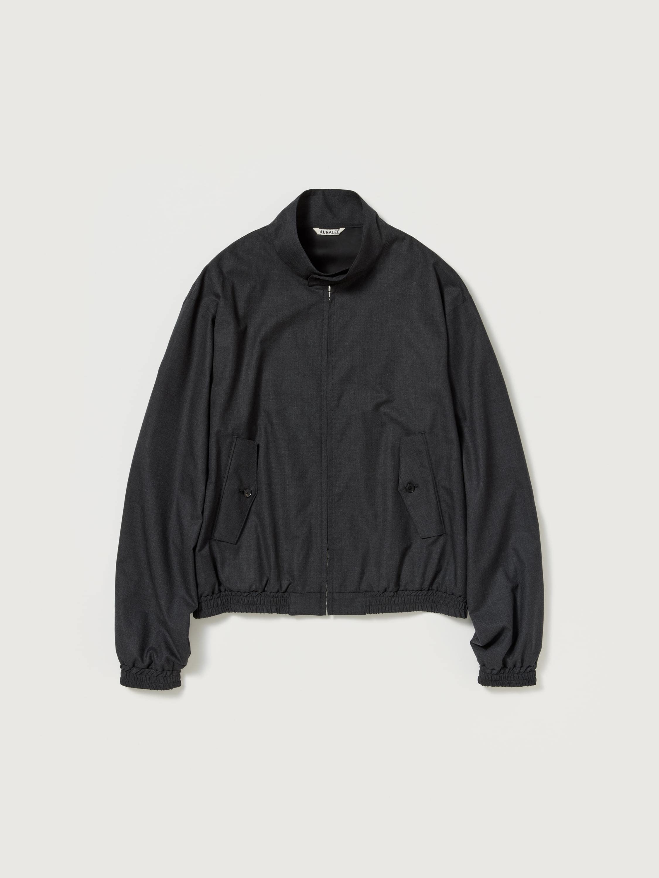 ULTRA FINE TROPICAL WOOL ZIP BLOUSON - AURALEE Official Website