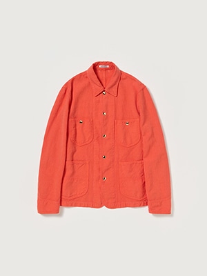 WOOL COTTON LINEN OX WORK JACKET