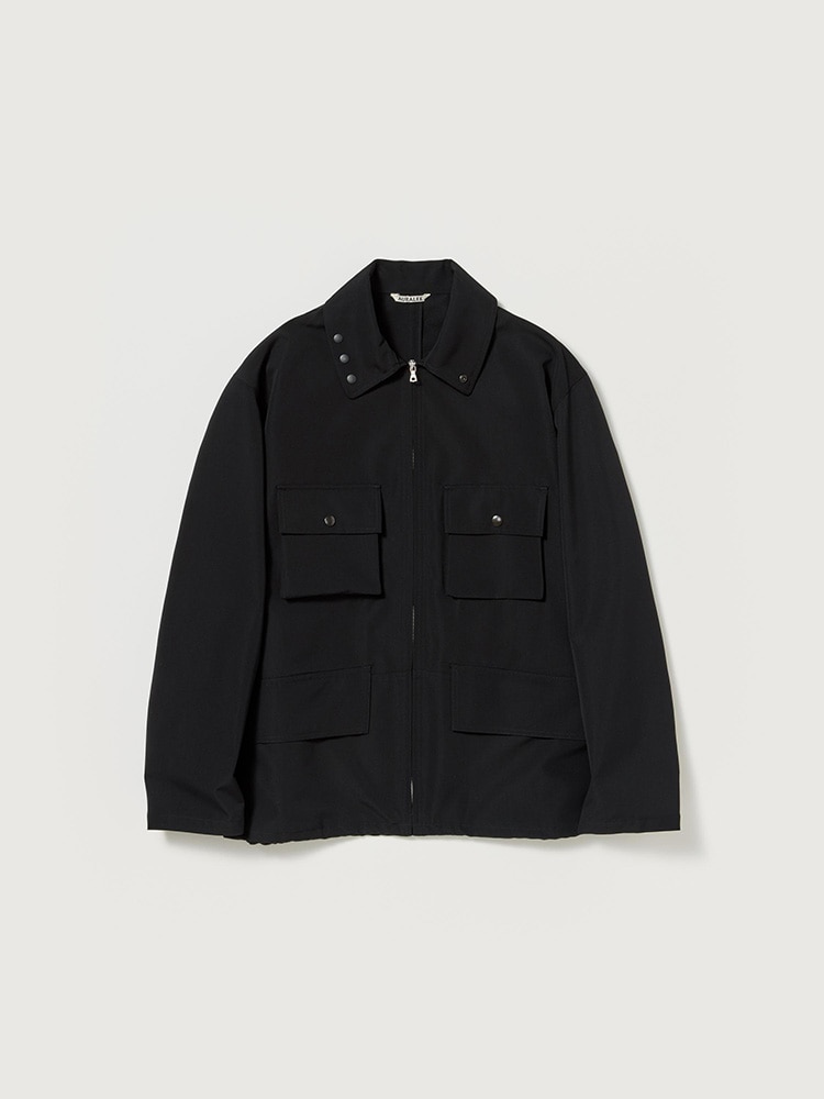 WOOL MAX CANVAS BLOUSON - AURALEE Official Website