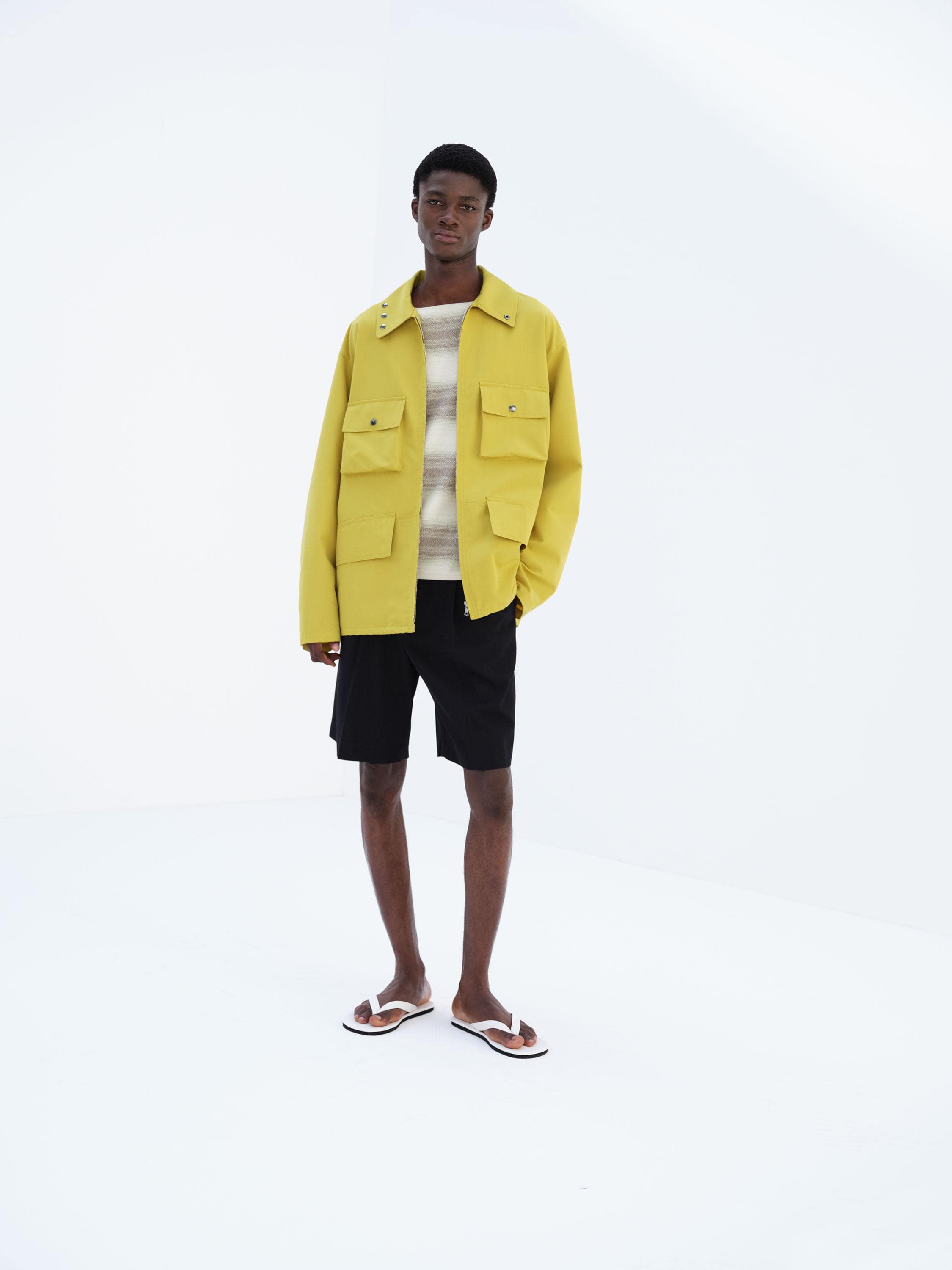 WOOL MAX CANVAS BLOUSON 詳細画像 MUSTARD YELLOW 2