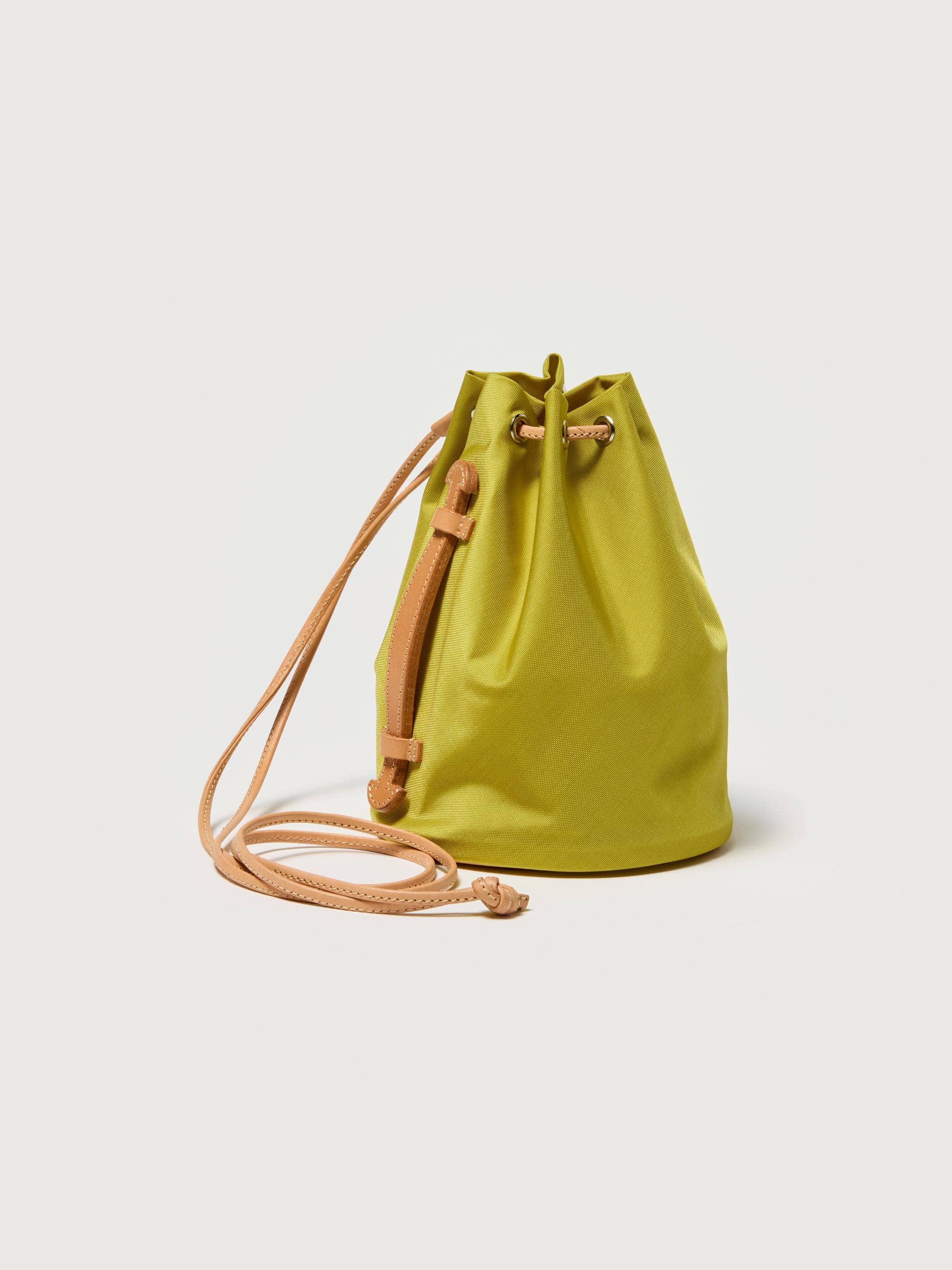 CORDURA NYLON SMALL SHOULDER BAG MADE BY AETA 詳細画像 LIME YELLOW 1