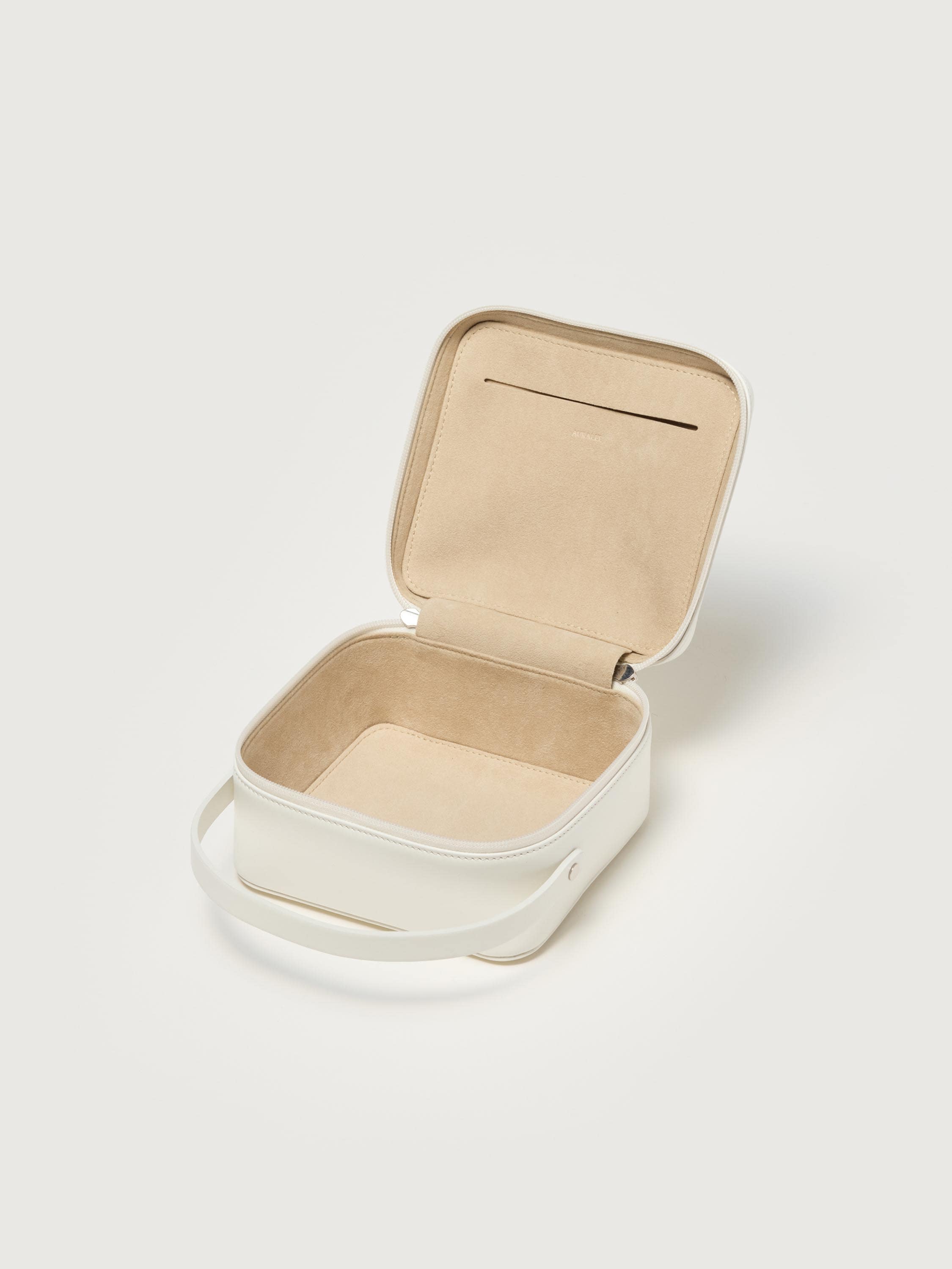 LEATHER SMALL TRAVEL CASE MADE BY AETA 詳細画像 WHITE 2