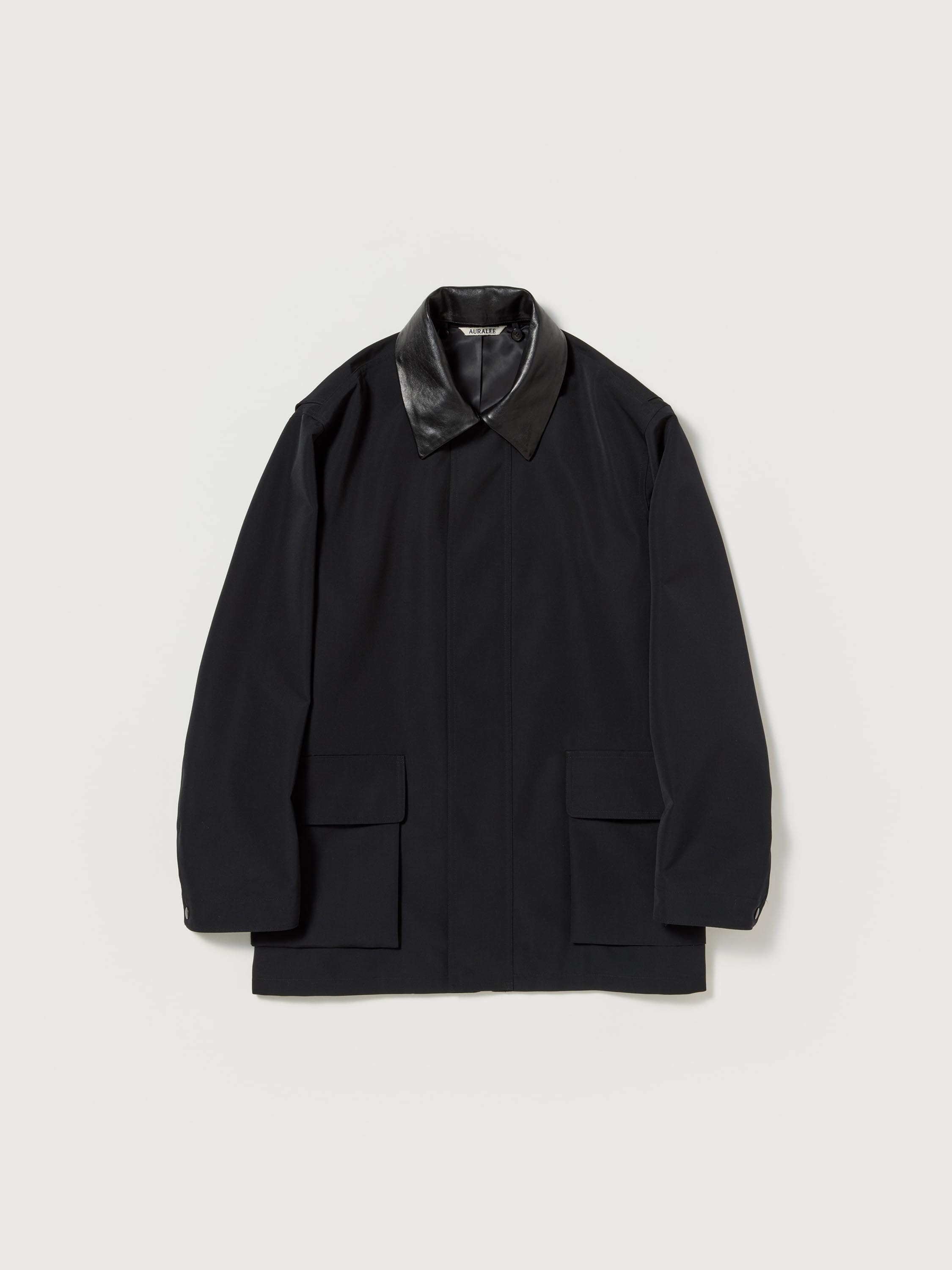 WOOL MAX CANVAS BLOUSON - AURALEE Official Website