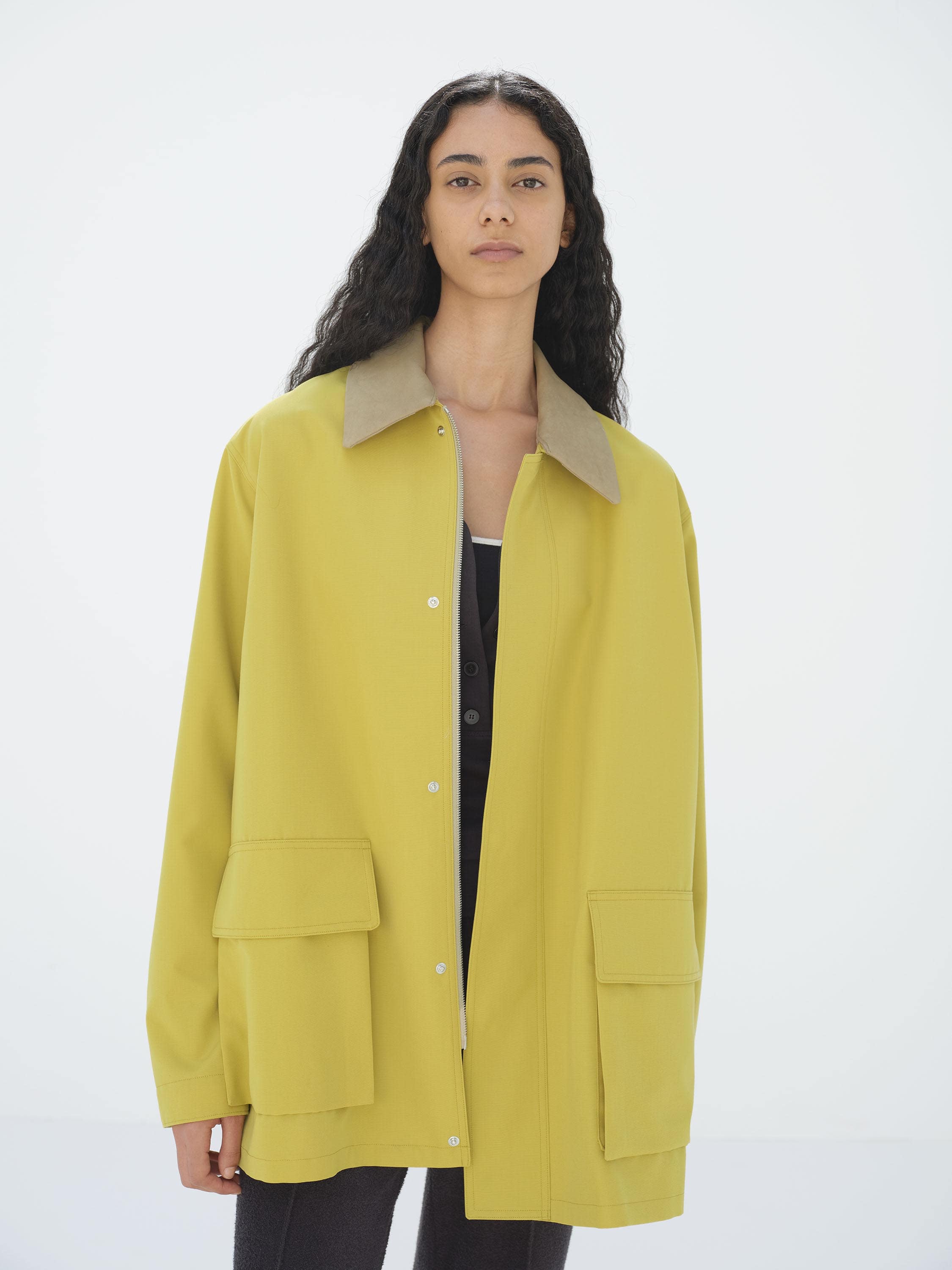 WOOL MAX CANVAS BLOUSON - AURALEE Official Website