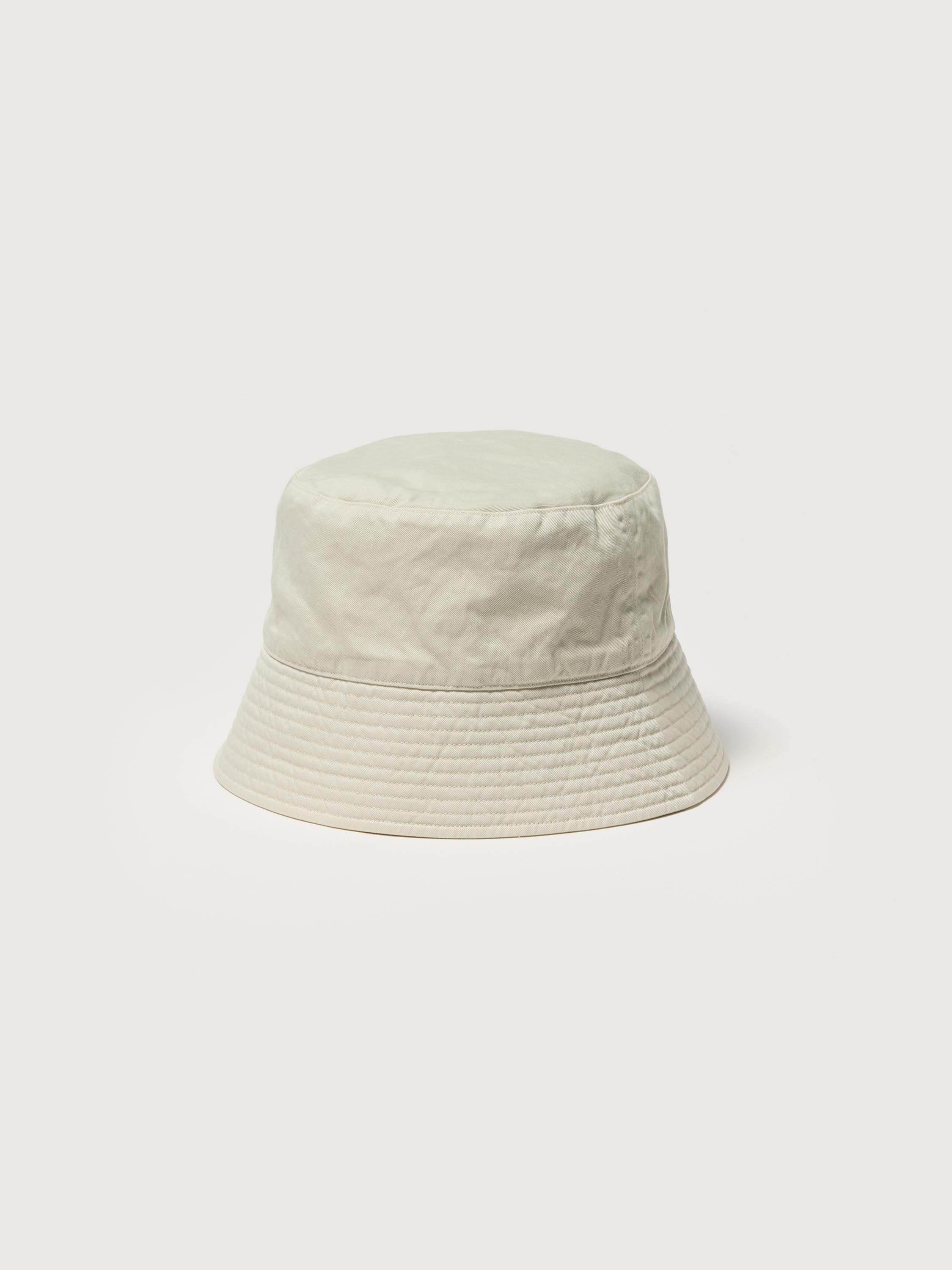 GARMENT-DYED FINX CHINO BUCKET HAT MADE BY KIJIMA TAKAYUKI 詳細画像 IVORY 1