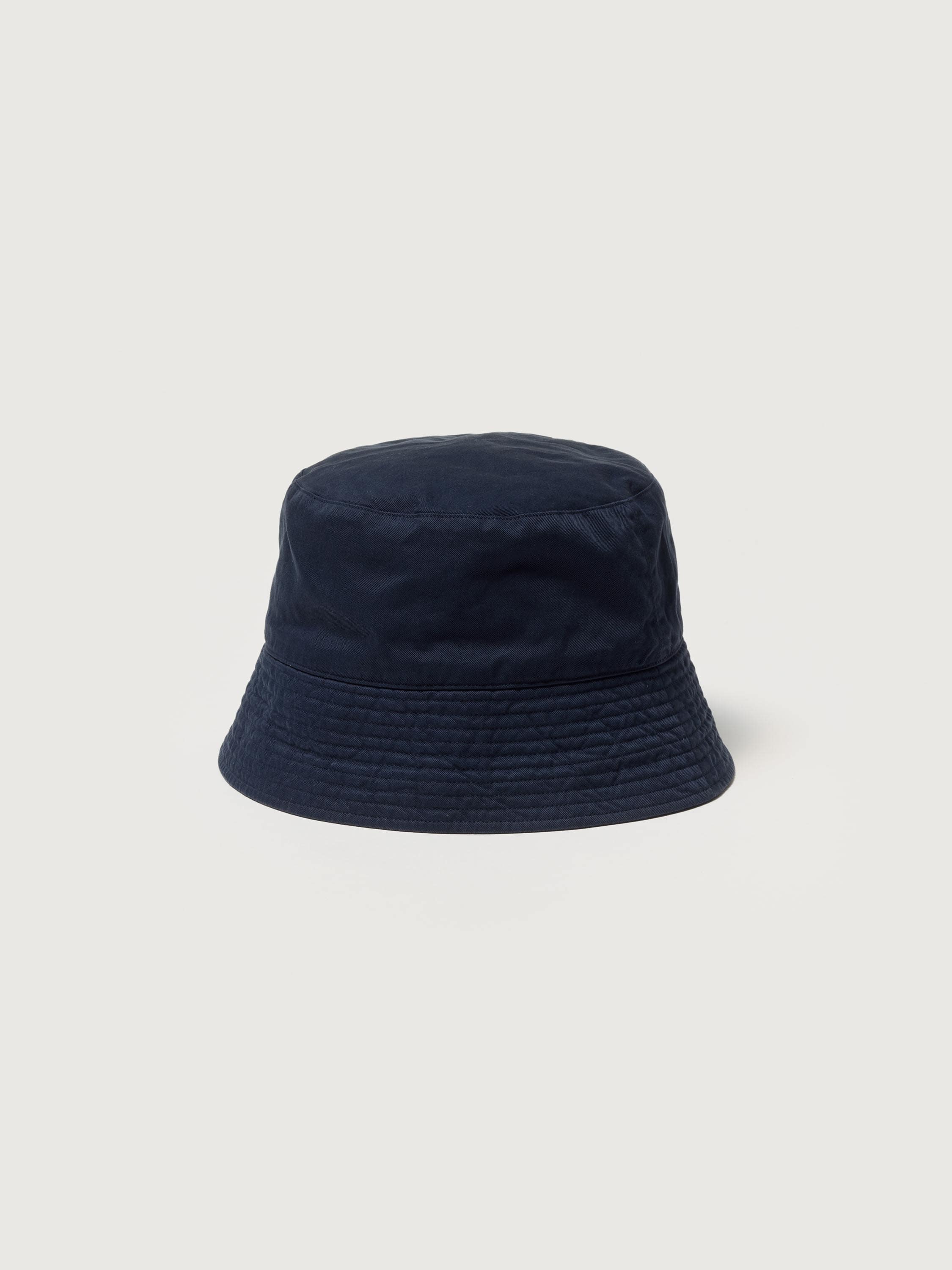 GARMENT-DYED FINX CHINO BUCKET HAT MADE BY KIJIMA TAKAYUKI 詳細画像 NAVY 1