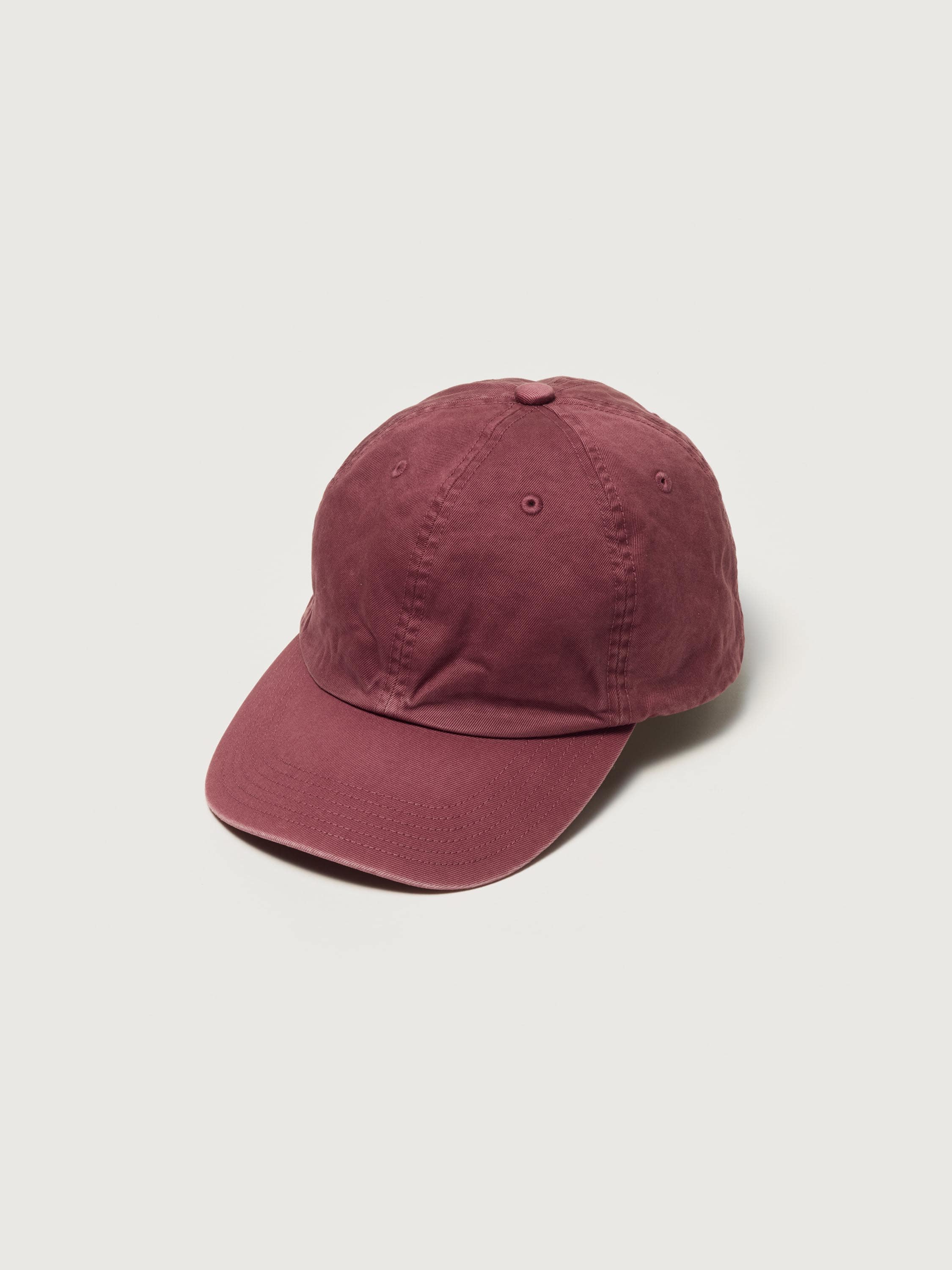 GARMENT-DYED FINX CHINO CAP MADE BY KIJIMA TAKAYUKI 詳細画像 RED BROWN 1