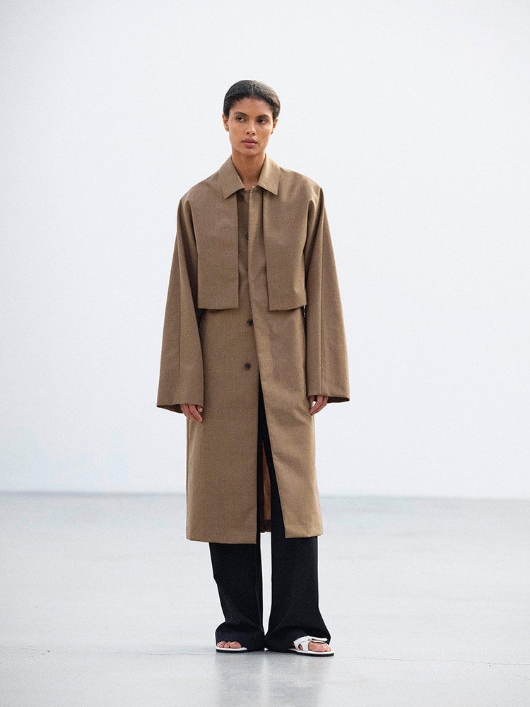 ジャケット・アウター AURALEE WOOL MAX SOUTIENCOLLAR COAT AURALEE (WOMEN'S) / WOOL MAX CANVAS SOUTIEN COAT - Burnish SHOP BLOG