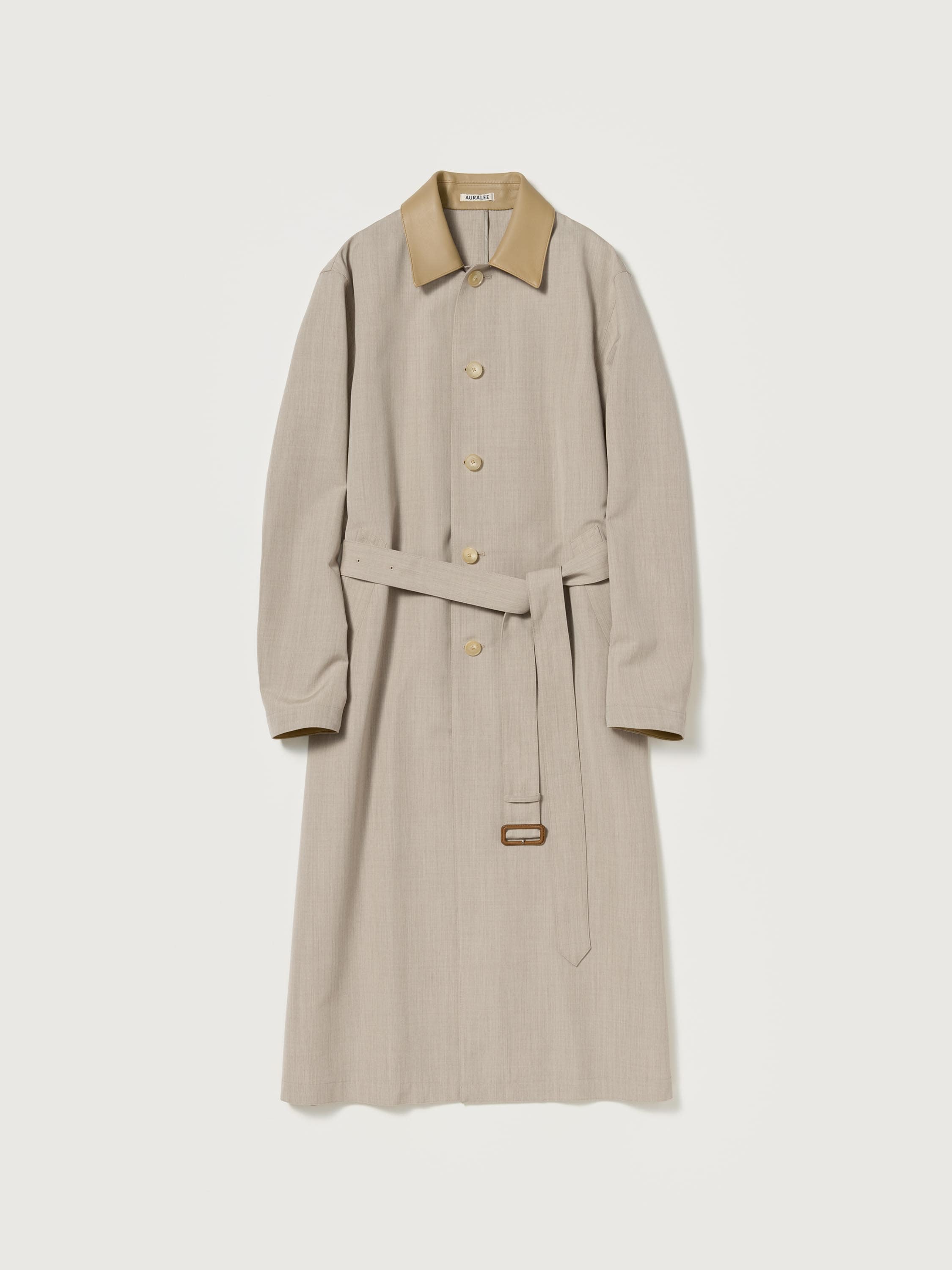 WOOL MAX CANVAS COAT 詳細画像 TOP GRAY BEIGE 6