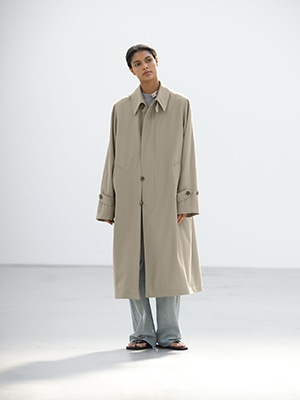 LIGHT WOOL MAX GABARDINE COAT