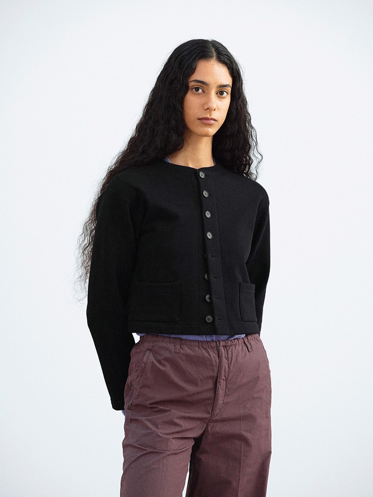 SMOOTH SOFT BD SWEAT CARDIGAN - AURALEE Official Website