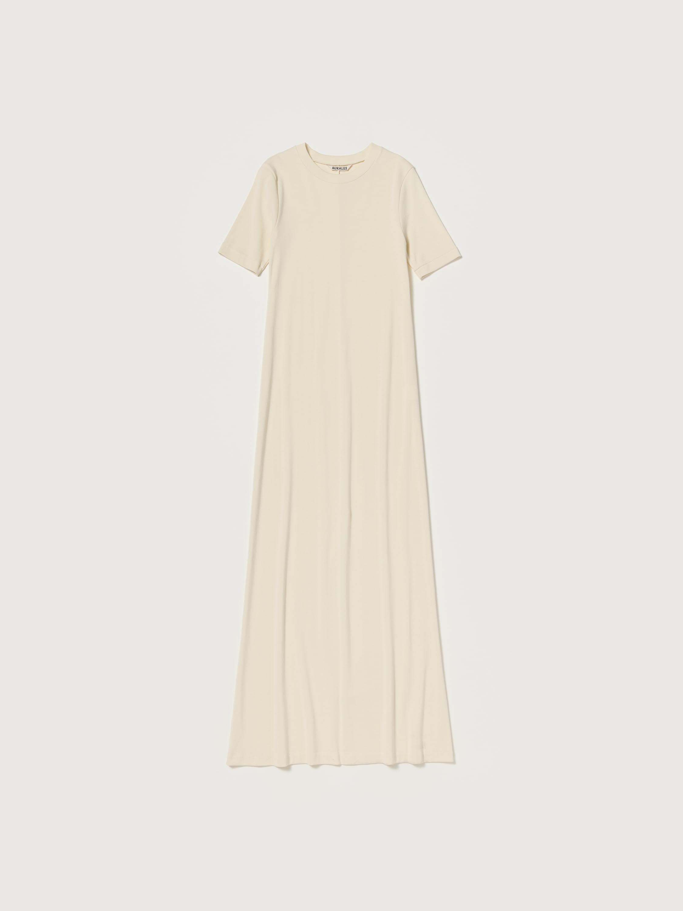 ORGANIC COTTON FINE RIB DRESS 詳細画像 IVORY 6