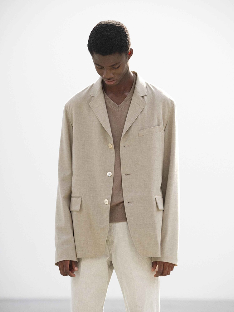 SUMMER TWIST CASHMERE PORA JACKET - AURALEE Official Website