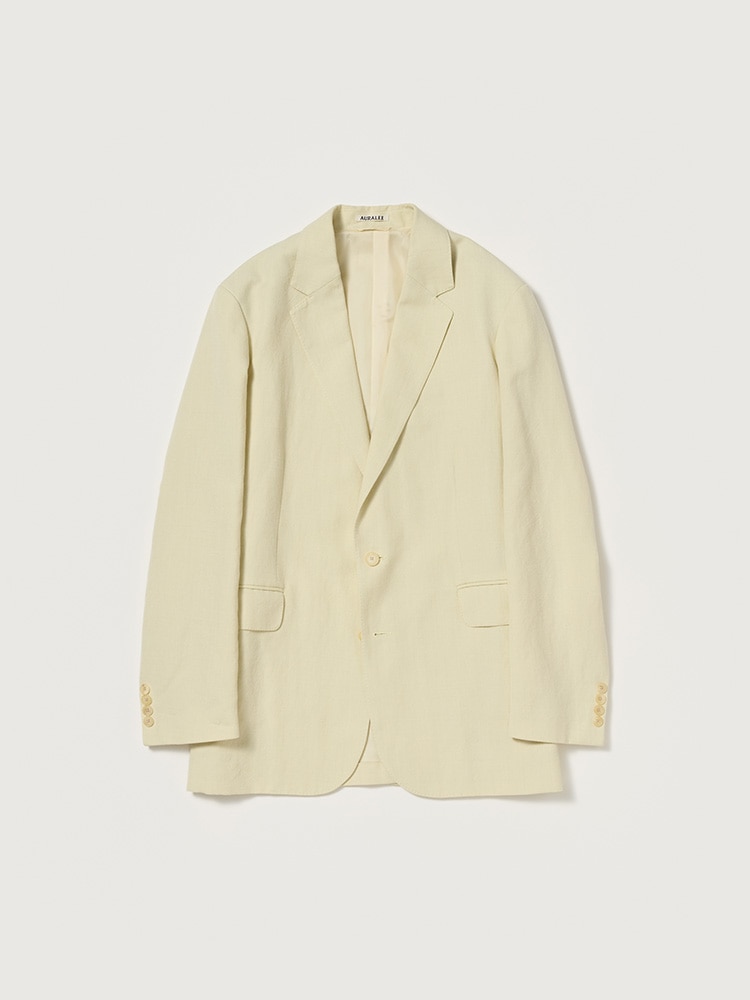 WOOL COTTON LINEN OX JACKET