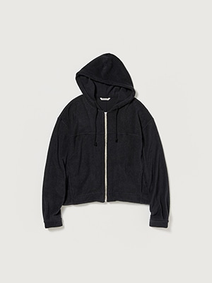 AURALEE FLIGHT TWILL SILK DENSITY HIGH ブルゾン オーラリー　フード付きブルゾン　S ジャケット・アウター