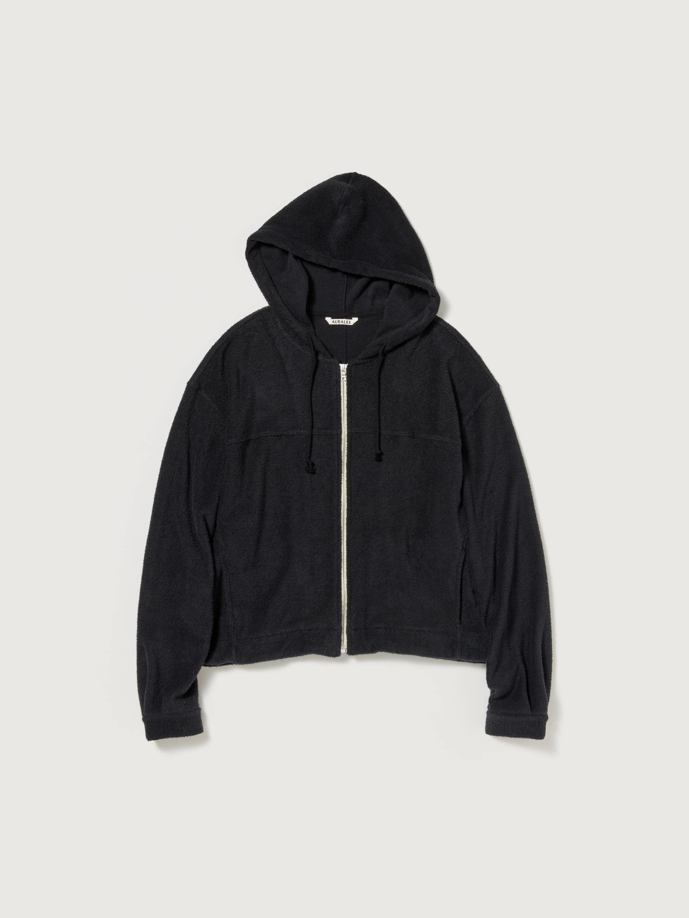COTTON NYLON PILE ZIP PARKA 詳細画像 NAVY 1