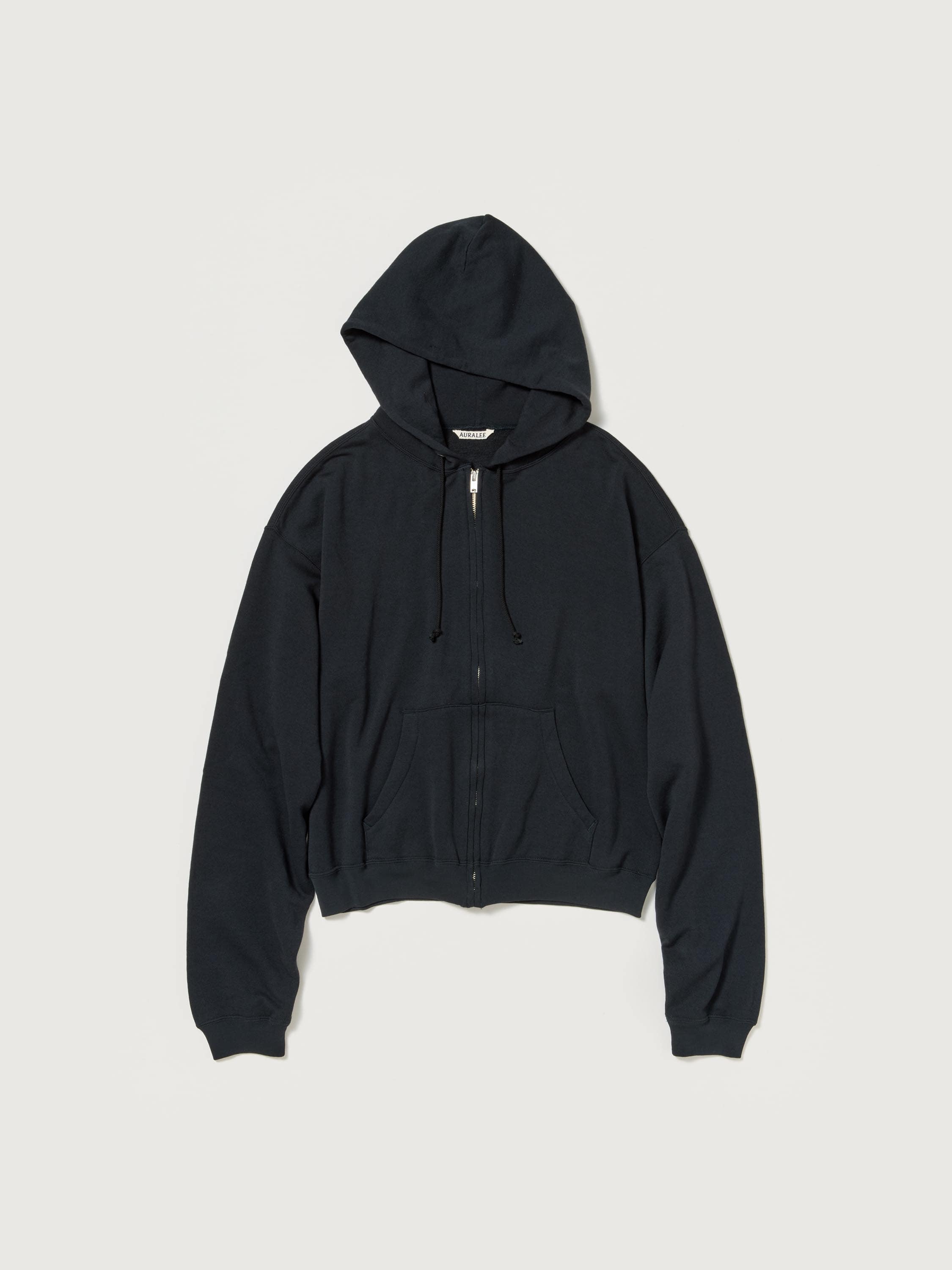 HIGH TWIST LIGHT SWEAT ZIP PARKA 詳細画像 INK BLACK 1