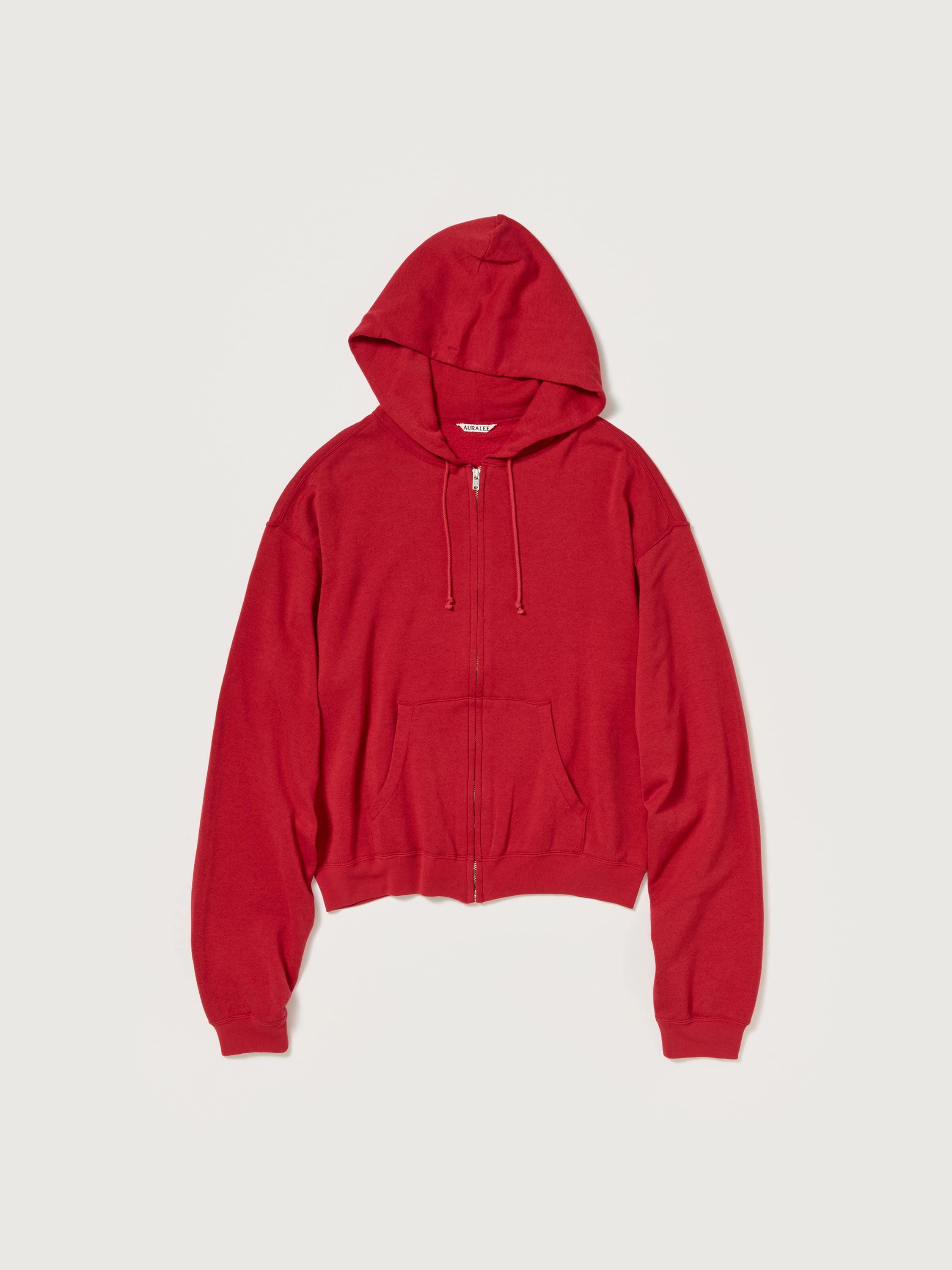 HIGH TWIST LIGHT SWEAT ZIP PARKA 詳細画像 RED 4