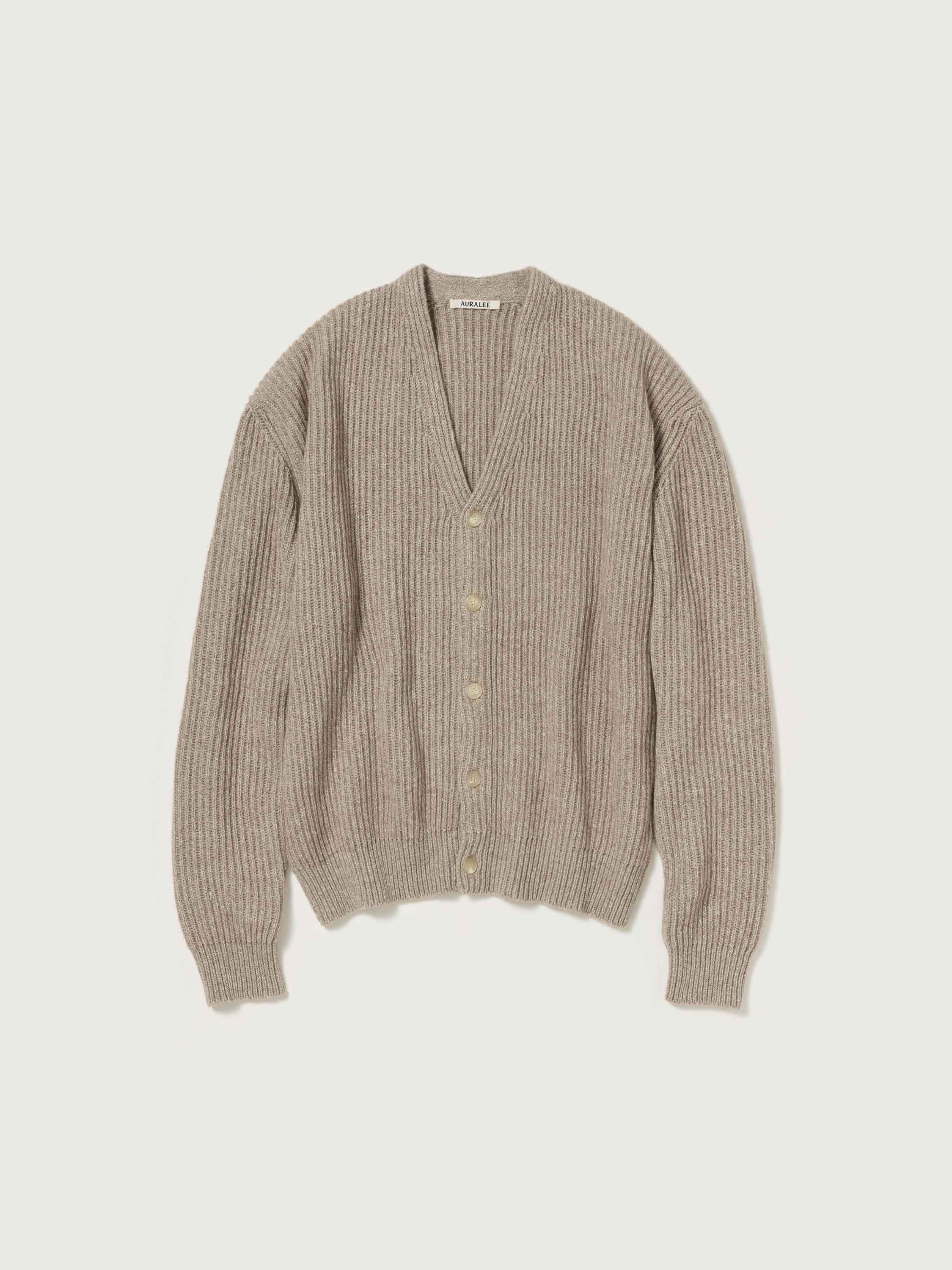 CASHMERE SILK MELANGE KNIT CARDIGAN 詳細画像 MIX BEIGE 1