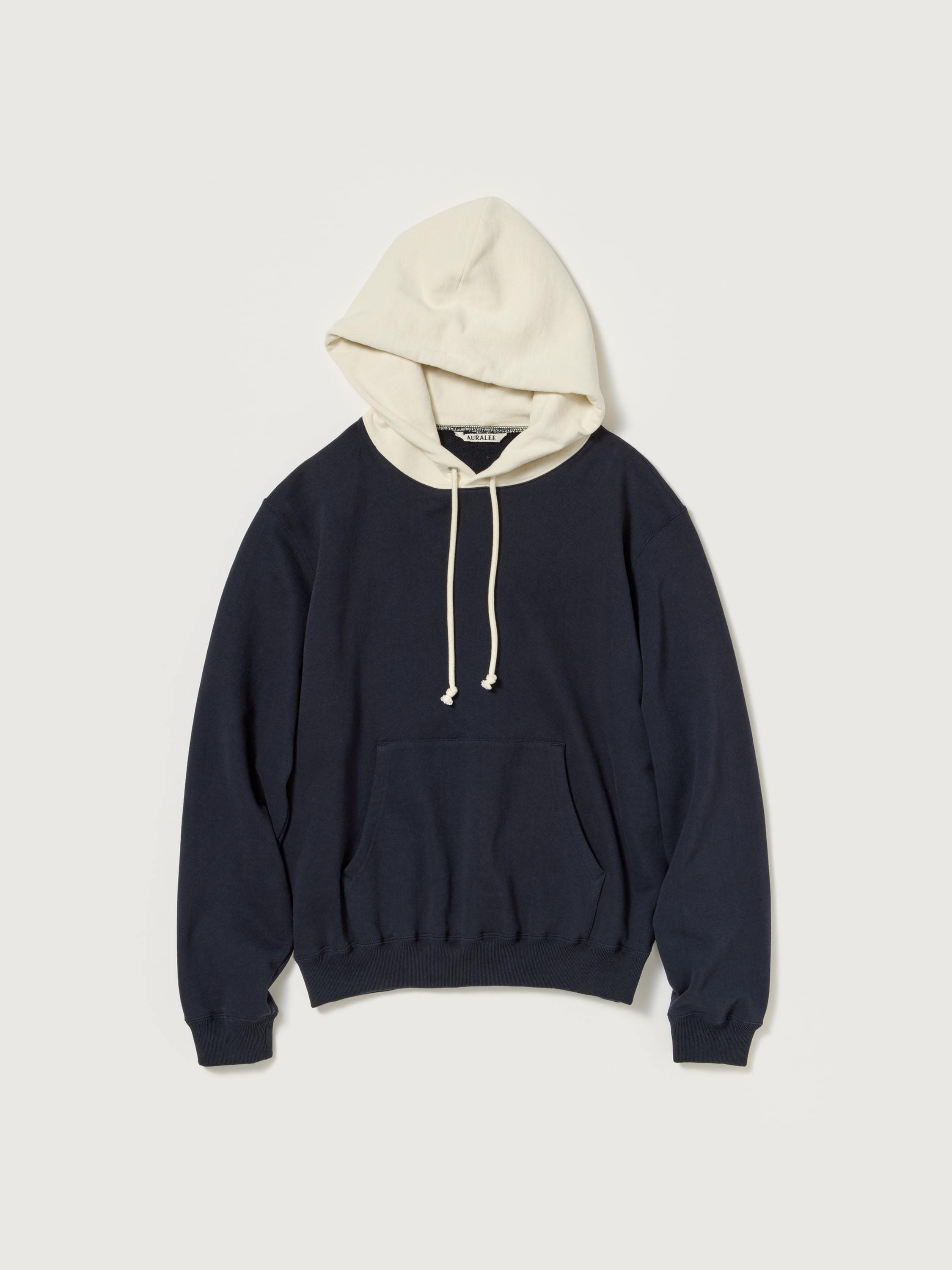 SMOOTH SOFT BD SWEAT P/O PARKA 詳細画像 DARK NAVY &times; SMOKY WHITE 4