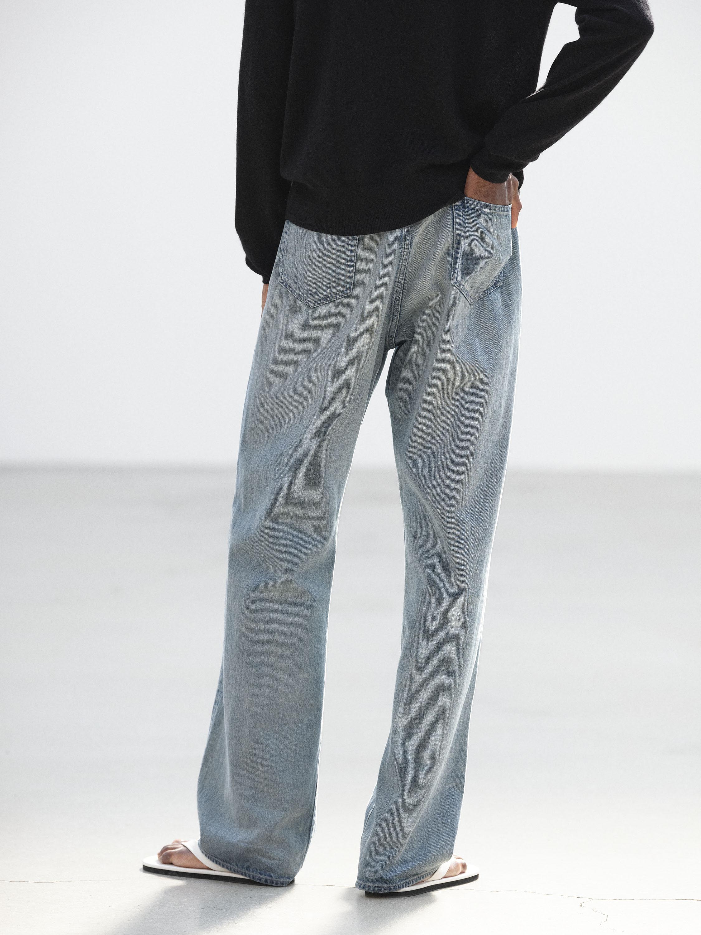 FADED SELVEDGE LIGHT DENIM PANTS 詳細画像 LIGHT INDIGO 4