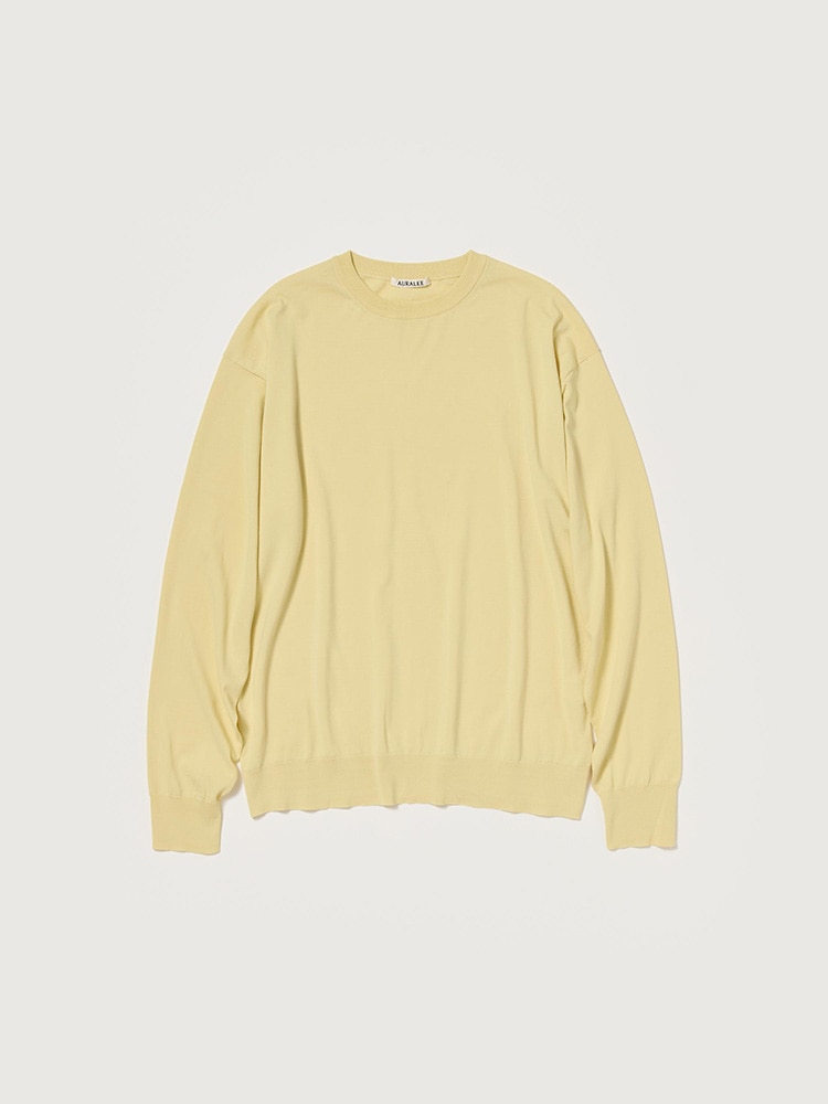 GIZA HIGH GAUGE KNIT P/O - AURALEE Official Website