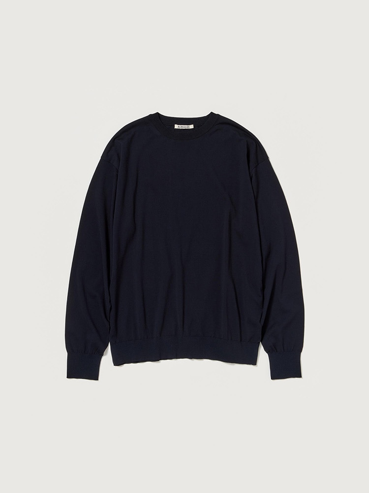 GIZA HIGH GAUGE KNIT P/O - AURALEE Official Website