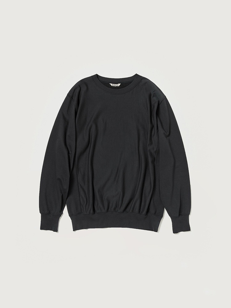 ELASTIC HIGH GAUGE SWEAT P/O - AURALEE Official Website
