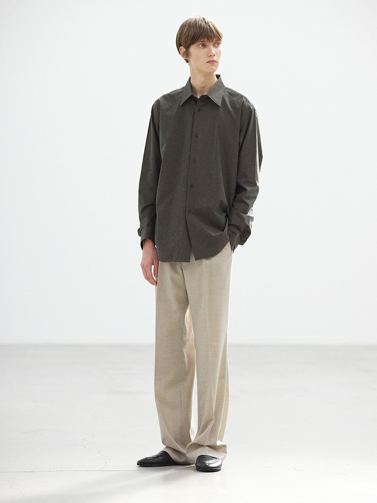 SUMMER TWIST CASHMERE PORA SLACKS - AURALEE Official Website