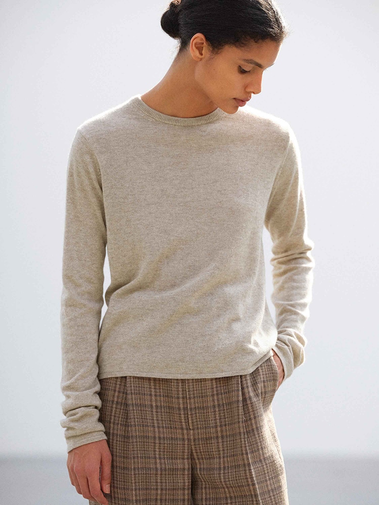 SUPER FINE CASHMERE SILK KNIT P/O - AURALEE Official Website