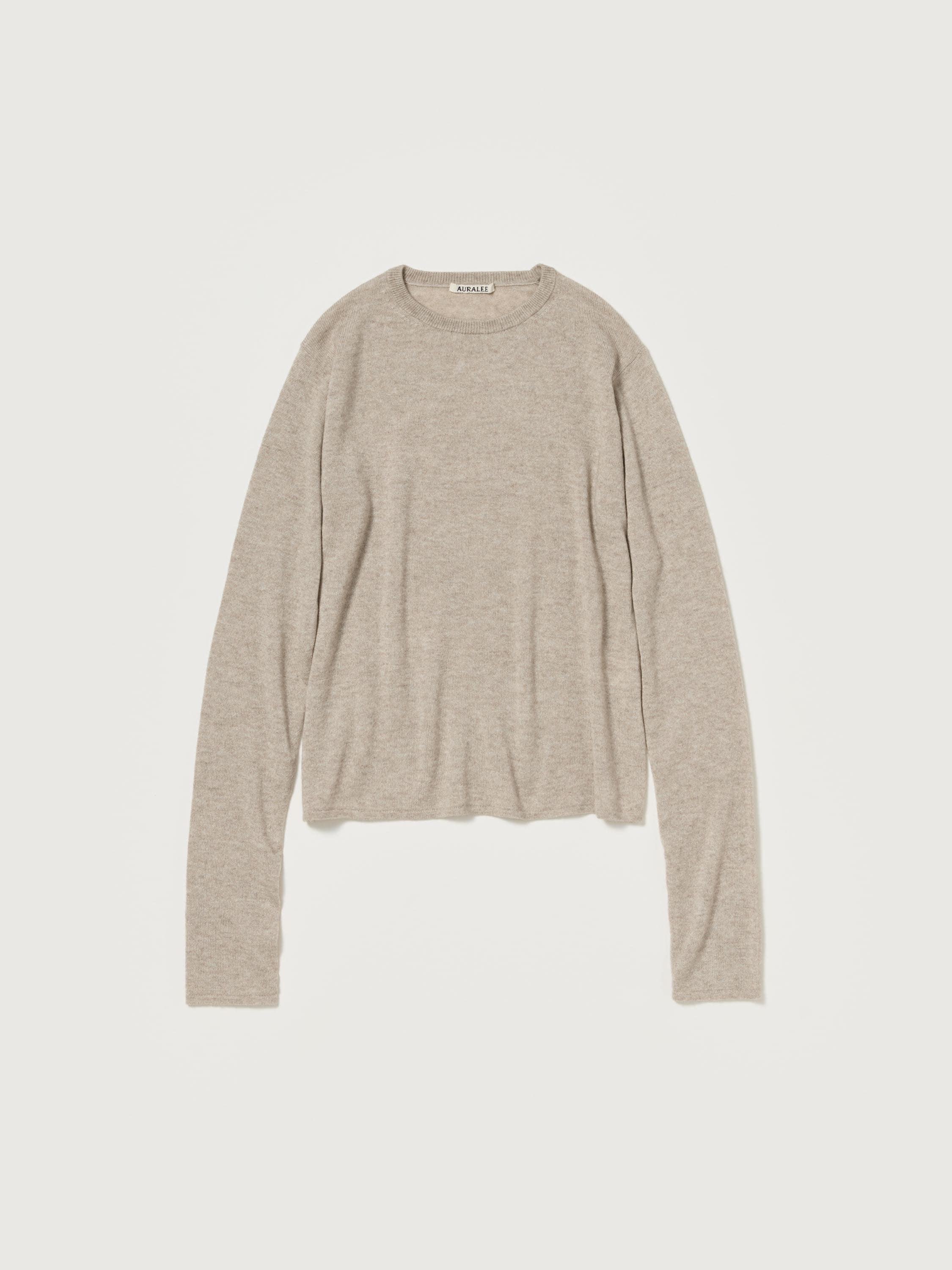 SUPER FINE CASHMERE SILK KNIT P/O 詳細画像 TOP BEIGE 5
