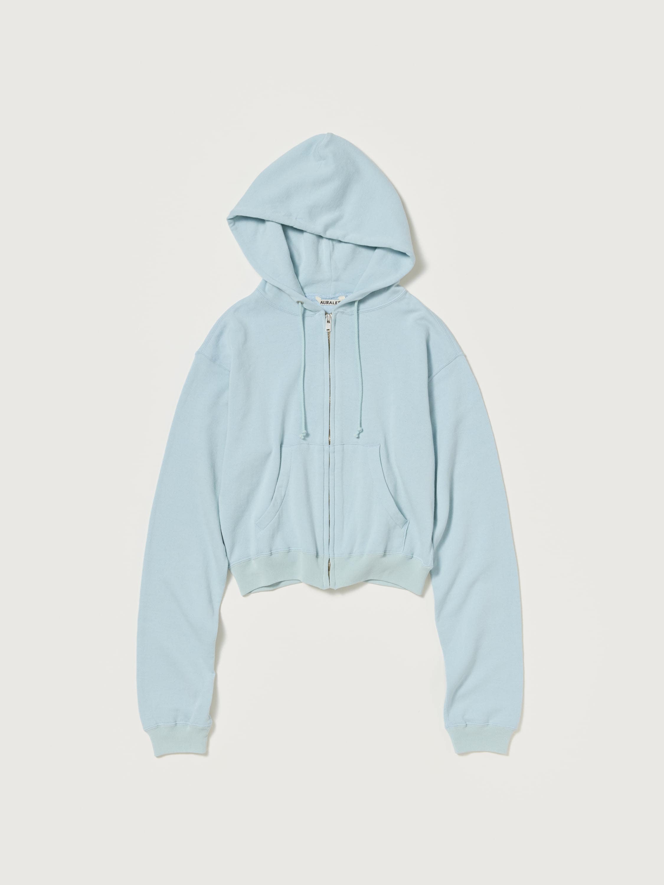 HIGH TWIST LIGHT SWEAT ZIP PARKA - AURALEE Official Website
