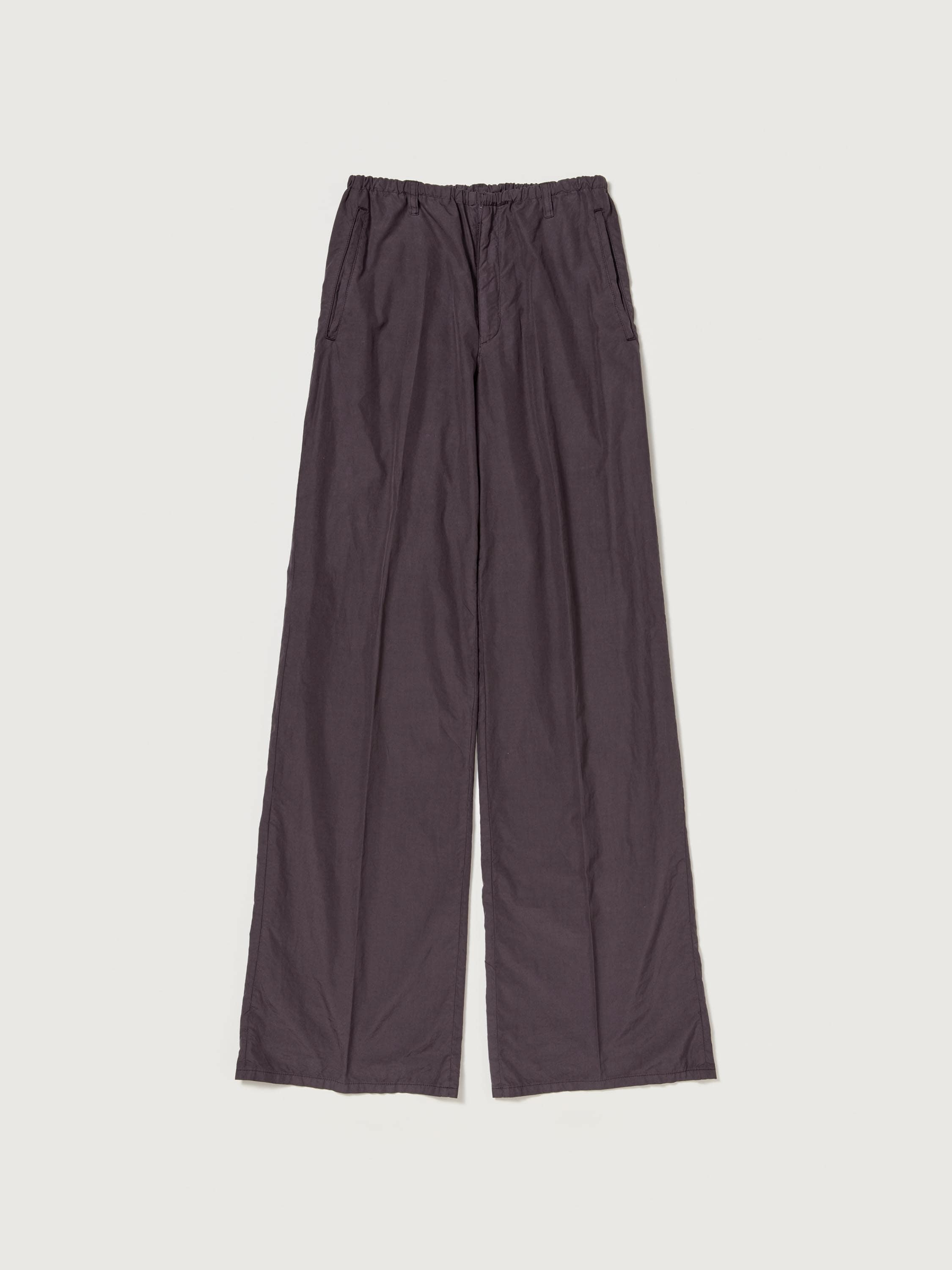 GARMENT-DYED FINX SHUTTLE WEATHER DRAWSTRING PANTS 詳細画像 DARK BROWN 1